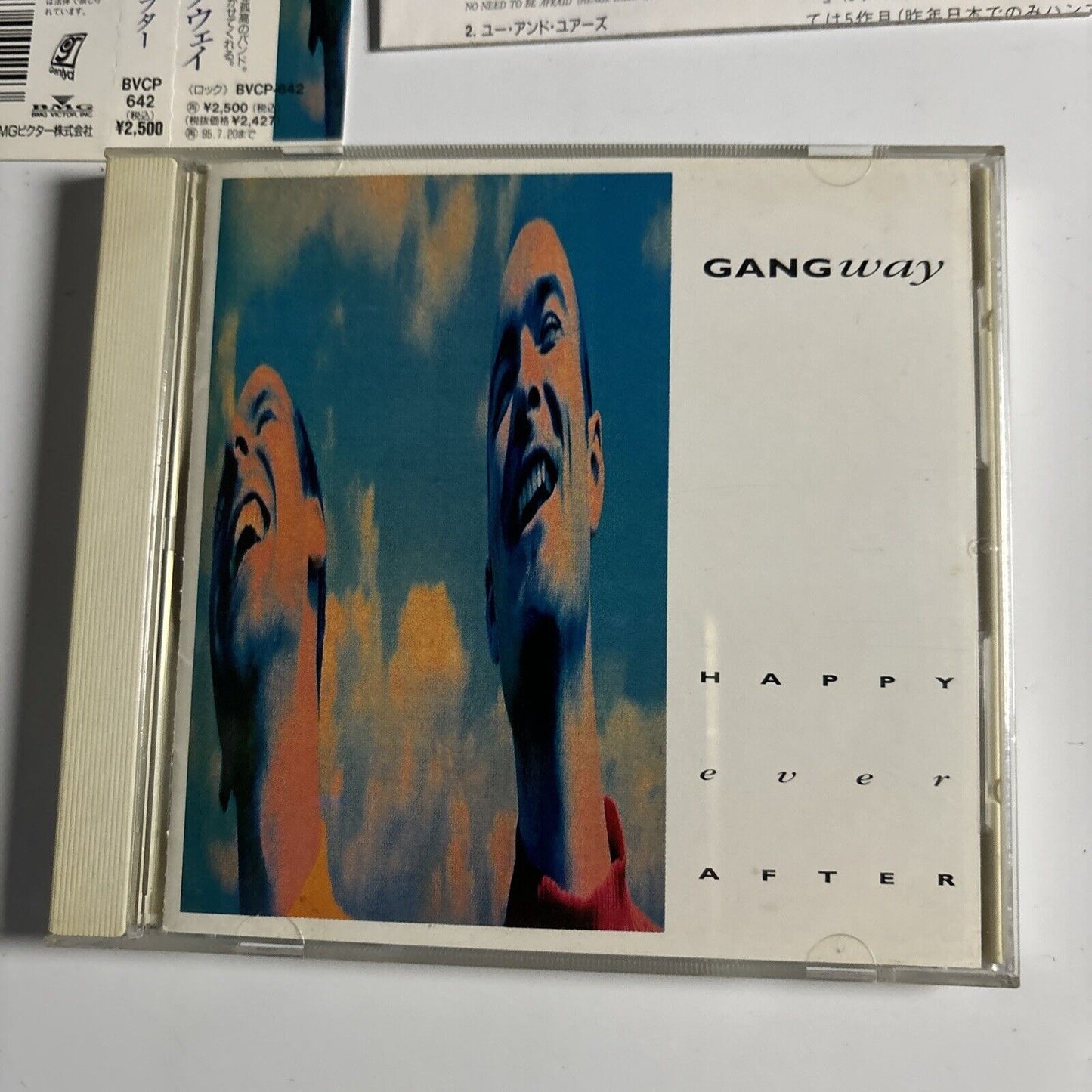 Gangway - Happy Ever After (CD, 1993) Japan bvcp-642 Obi