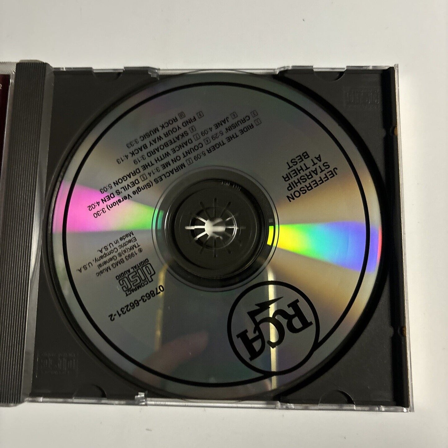 Jefferson Starship - At Their Best (CD, 1993) Rock RCA 66231-2
