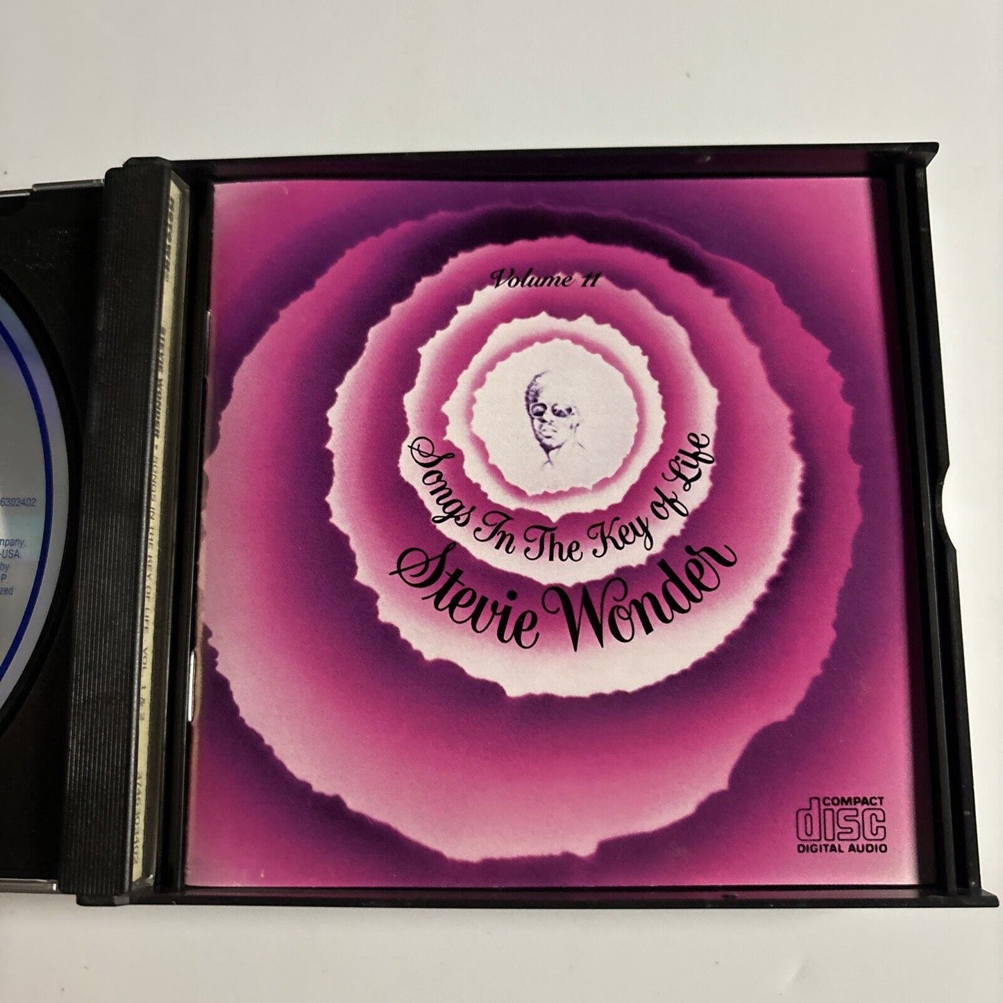 Stevie Wonder - Songs In The Key Of Life (CD, 1976, 2-Disc) Motown CDP 7 46551 3