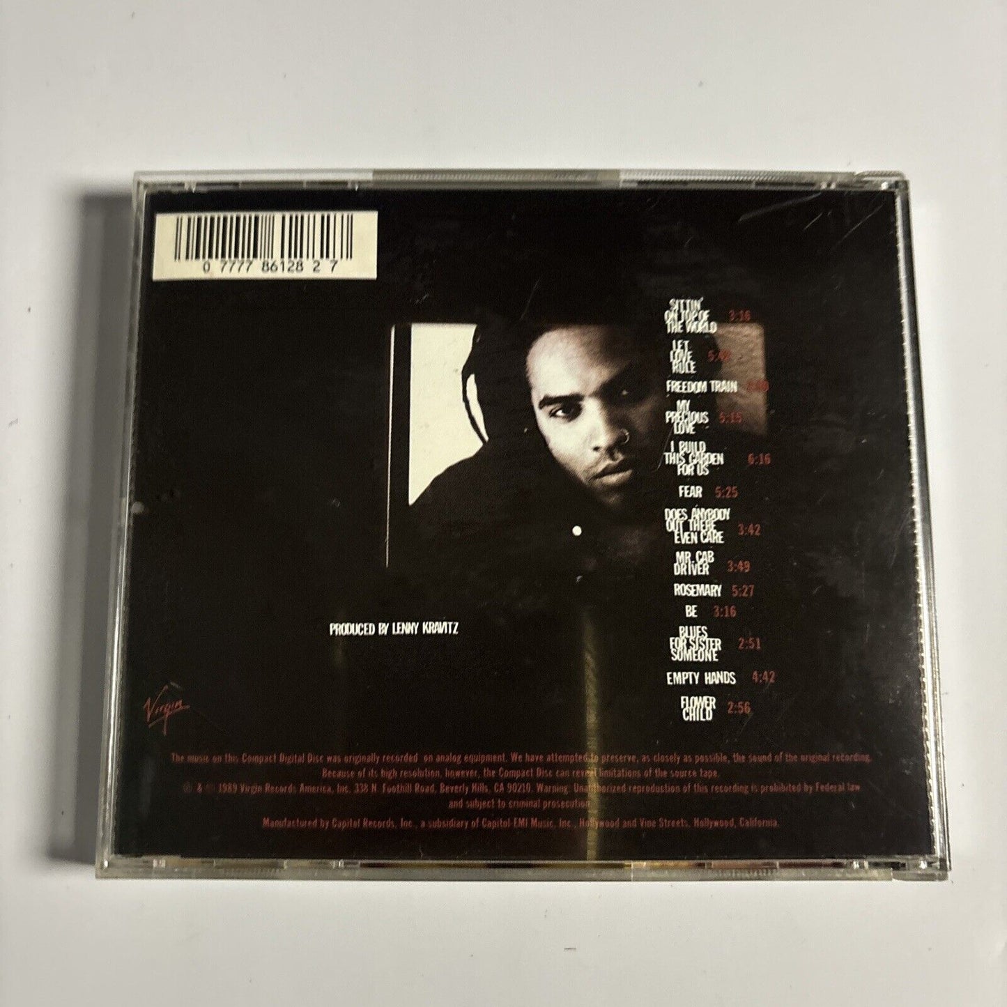 Lenny Kravitz - Let Love Rule (CD, 1989) V2-86128