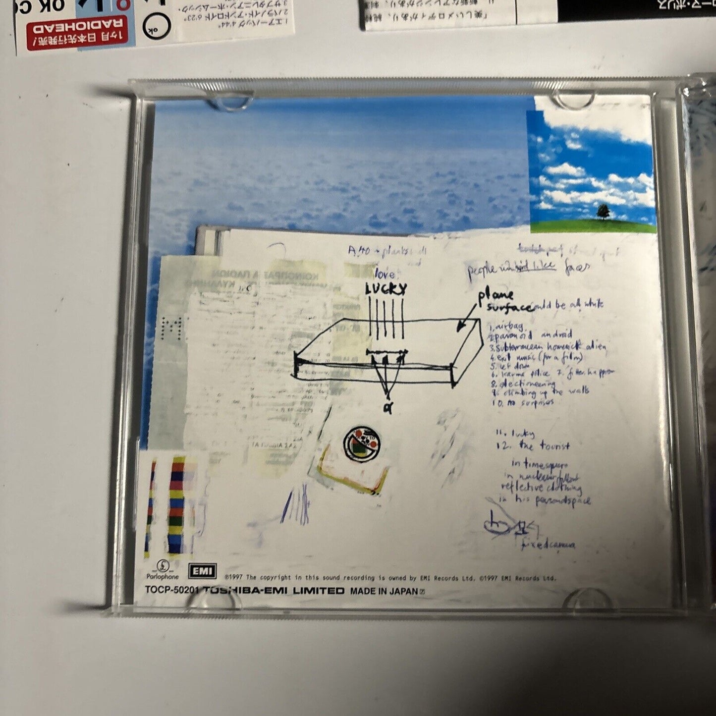 Radiohead - OK Computer (CD, 1997) Japan tocp-50201 Obi