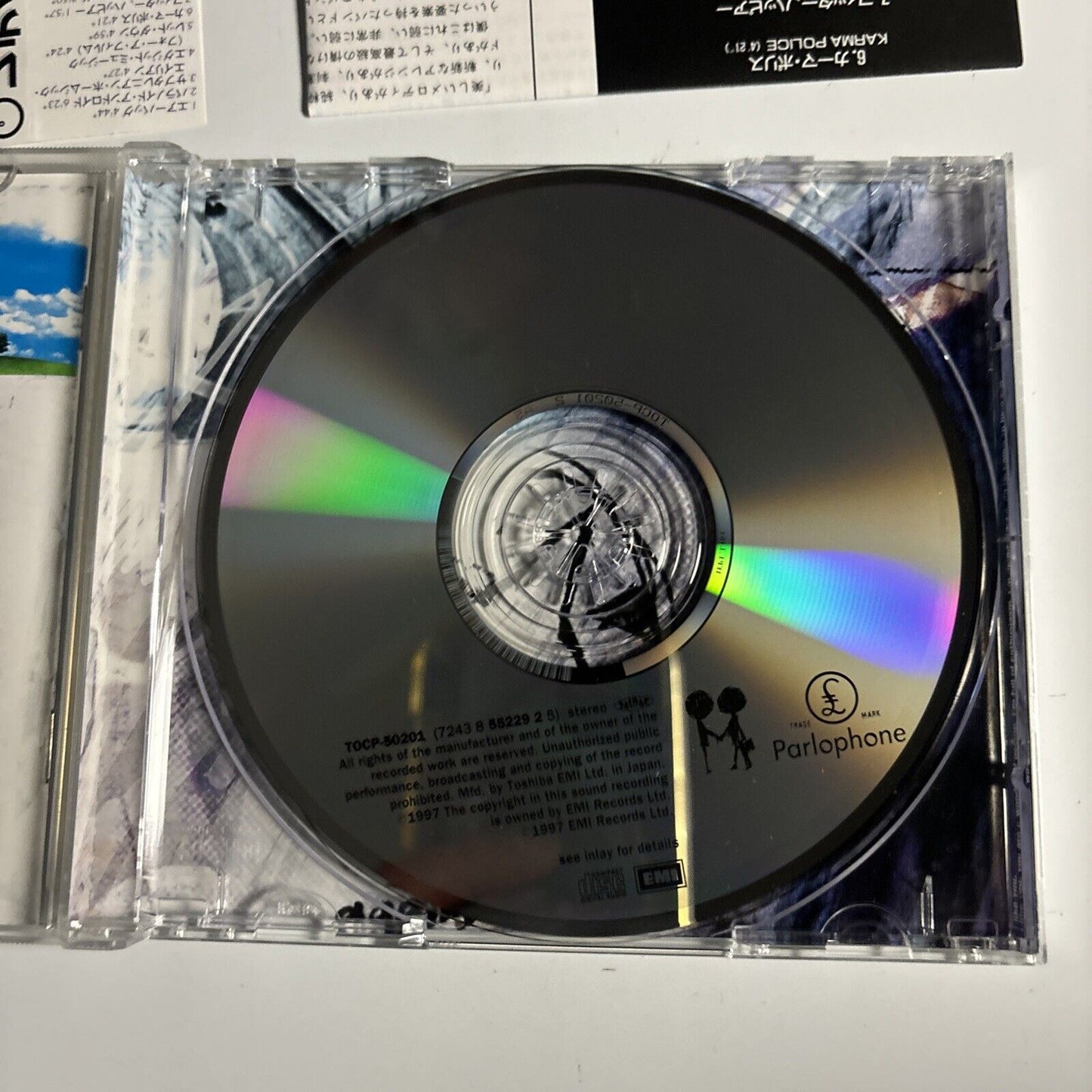 Radiohead - OK Computer (CD, 1997) Japan tocp-50201 Obi