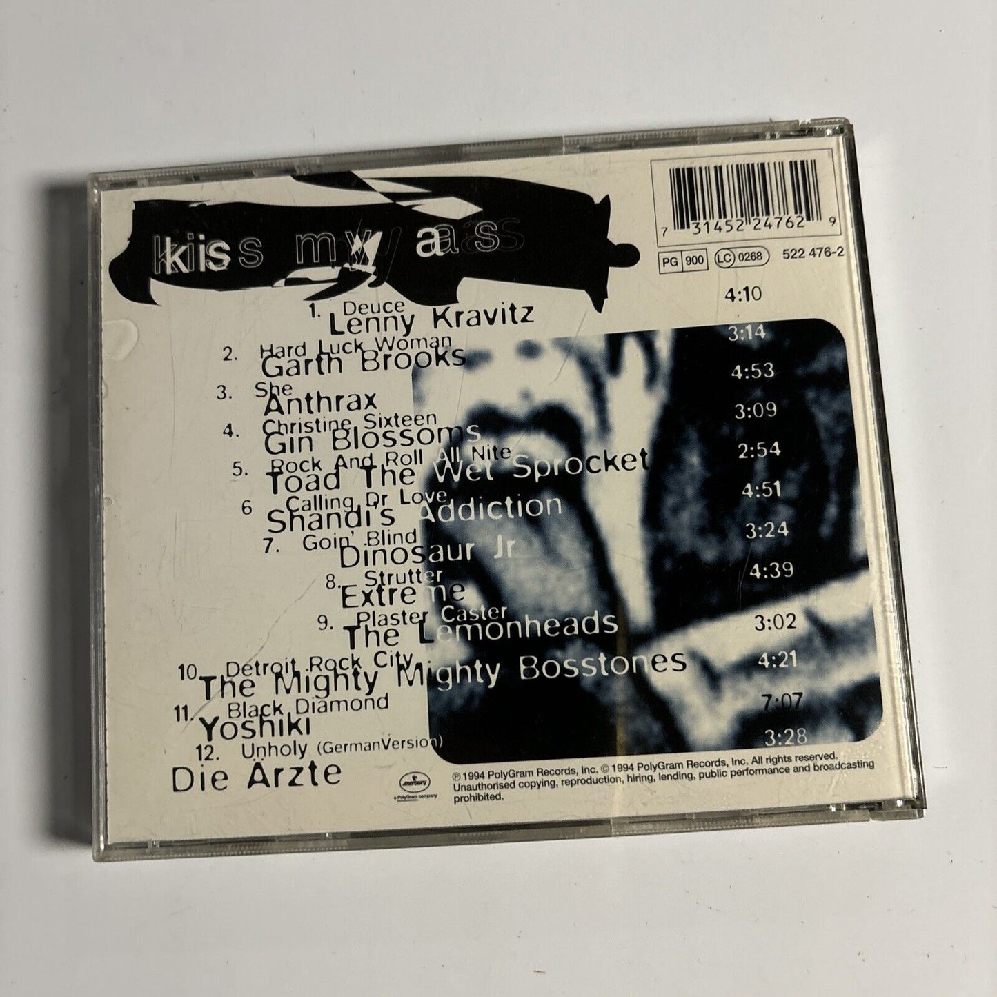 Various Artists - Kiss My Ass: Classic Kiss Regrooved (CD, 1994)