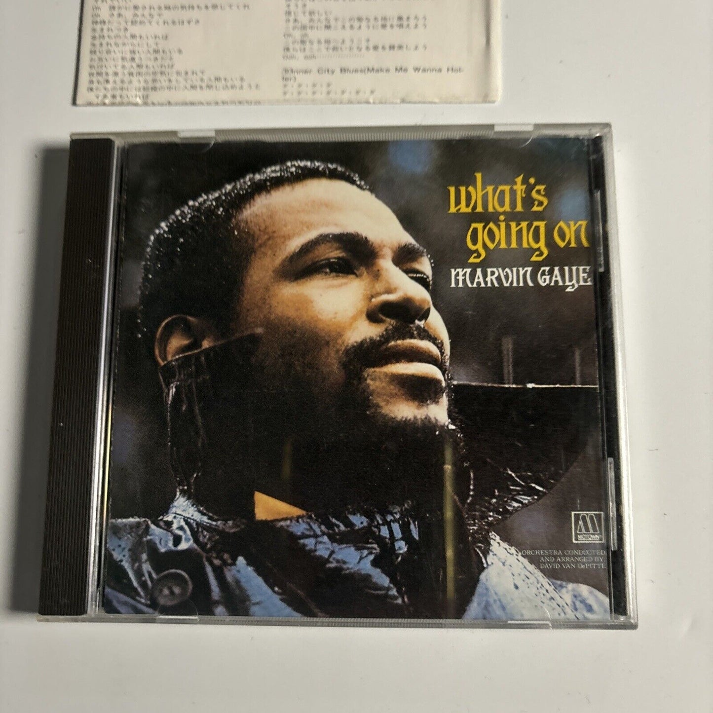 Marvin Gaye - What's Going On (CD, 1992) Japan poct-1822