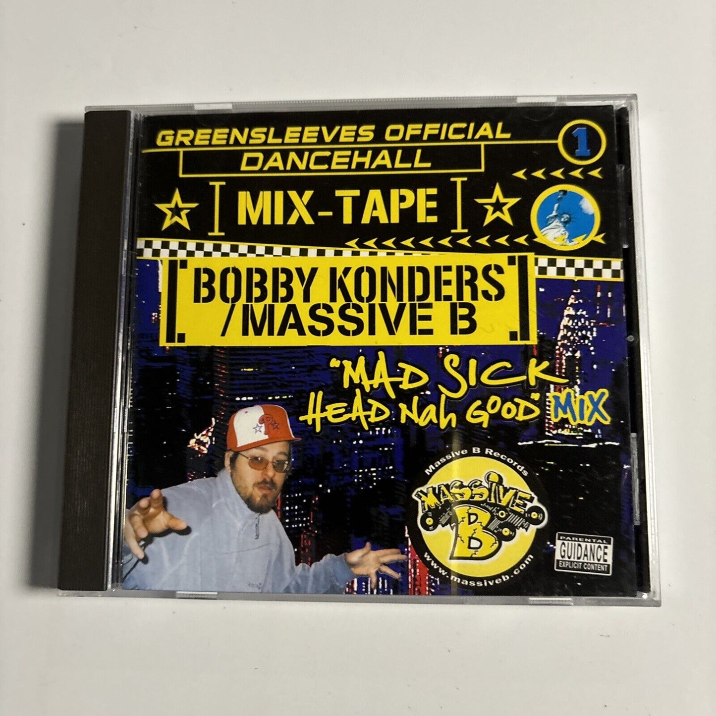 Greensleeves Official Dancehall Mix-Tape 1 (CD, 2003) Mad Sick Head Nah Good Mix