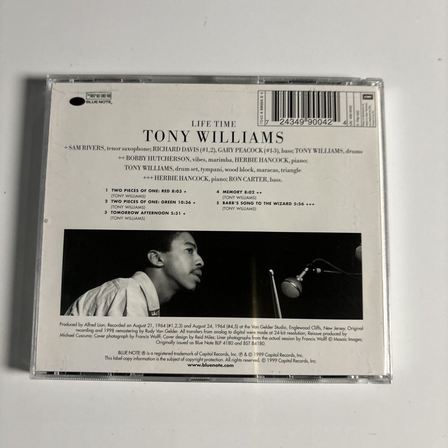 Anthony Williams - Life Time (CD, 1999) Blue Note