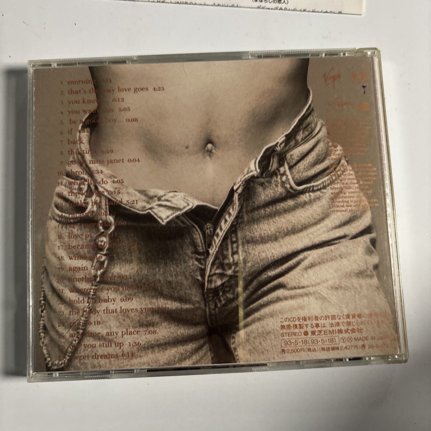 Janet Jackson - janet. (CD, 1993) Japan VJCP-25073