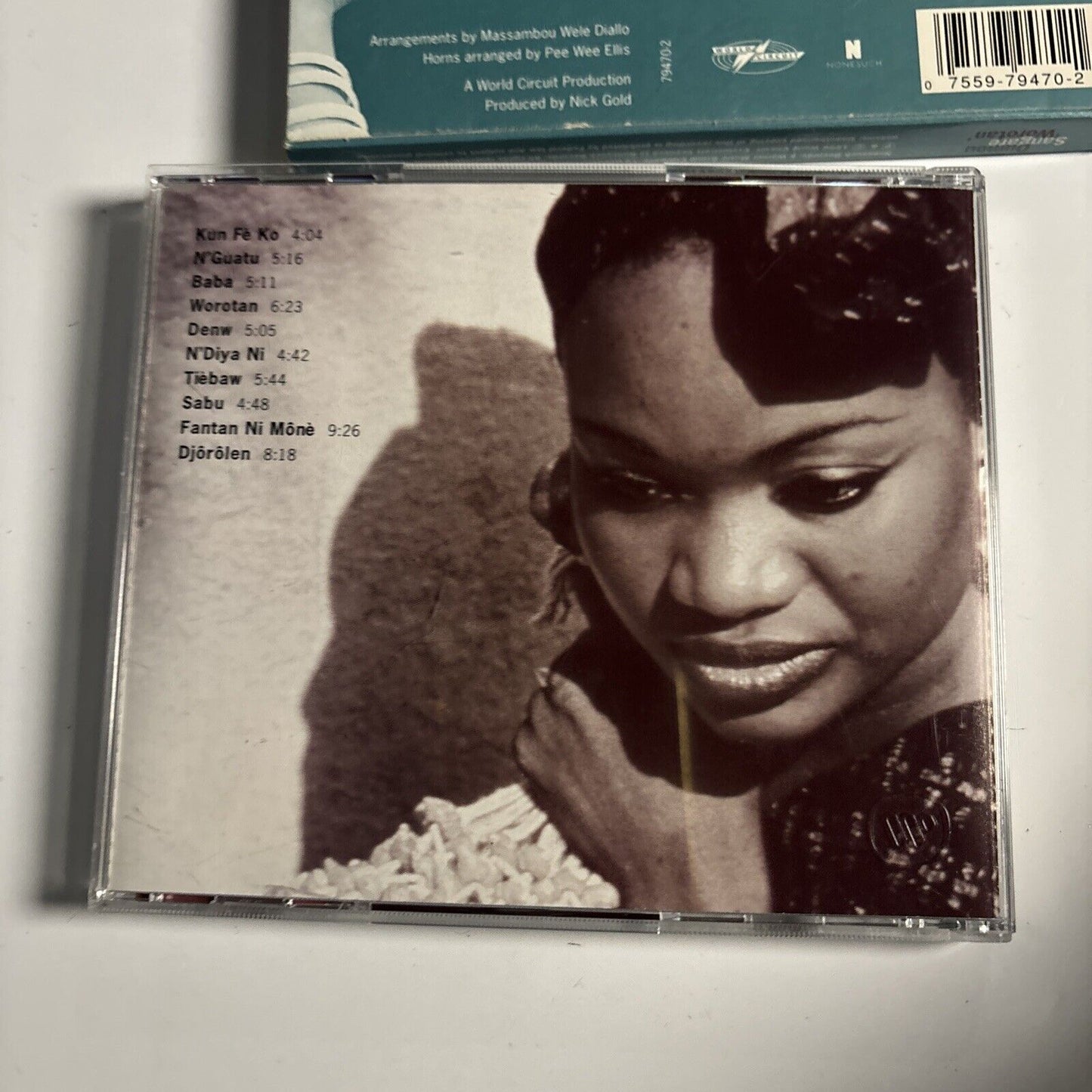 Oumou Sangare - Worotan (CD, 1997) Folk, World, & Country Nonesuch 79470-2