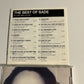 Sade - The Best Of Sade (CD, 2000) Japan esca-7846