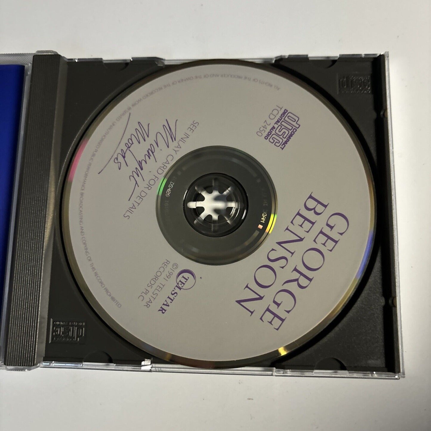 George Benson - Midnight Moods (CD, 1991) Jazz Funk Soul TCD 2450