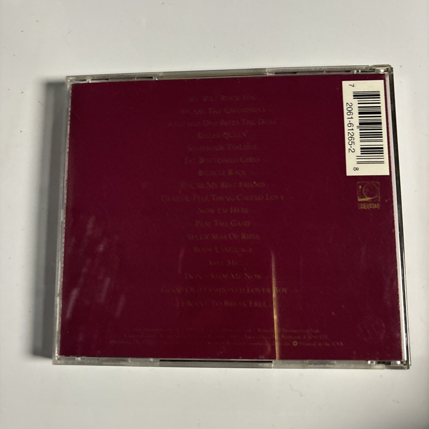 Queen - Greatest Hits (CD, 1992) Hollywood Records HR-61265-2
