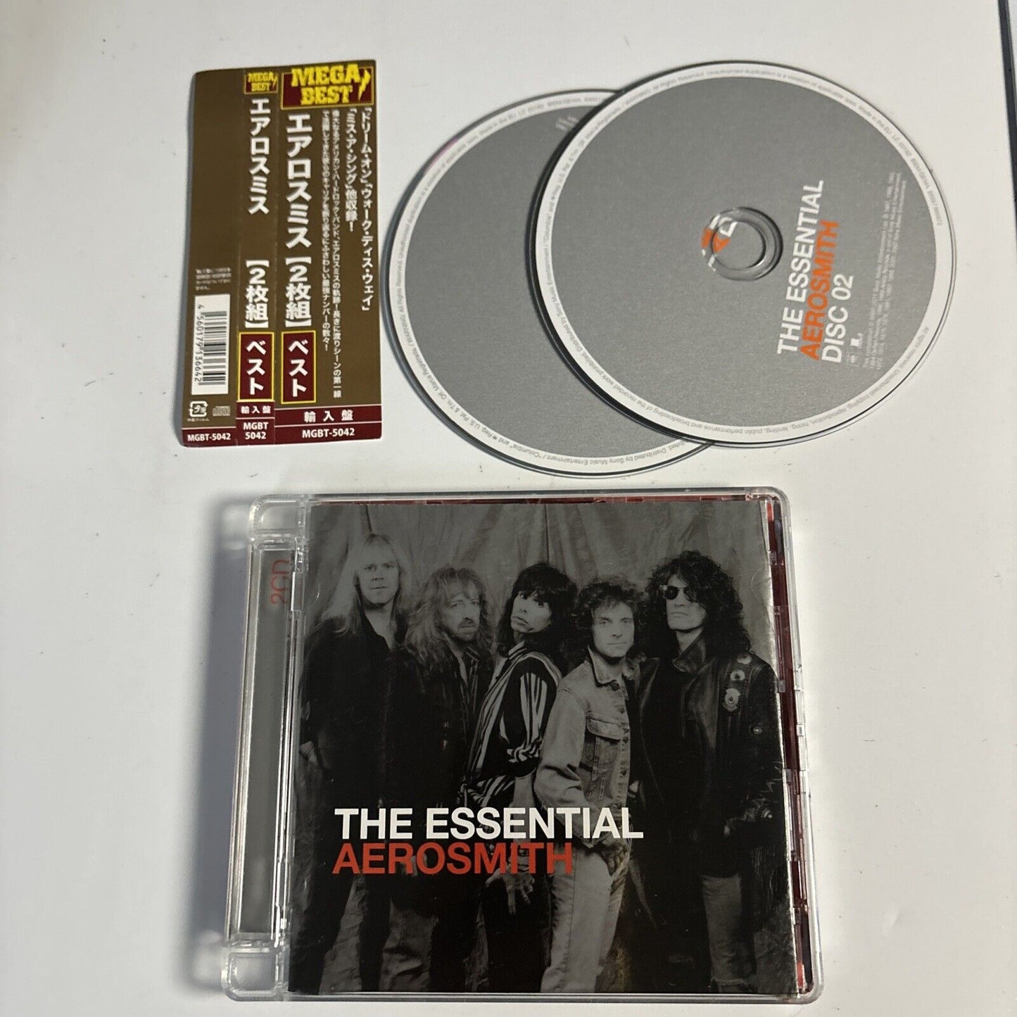 Aerosmith - The Essential Aerosmith (CD, 2011) Japan mgbt-5042 Obi