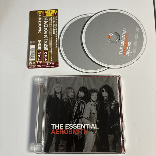 Aerosmith - The Essential Aerosmith (CD, 2011) Japan mgbt-5042 Obi