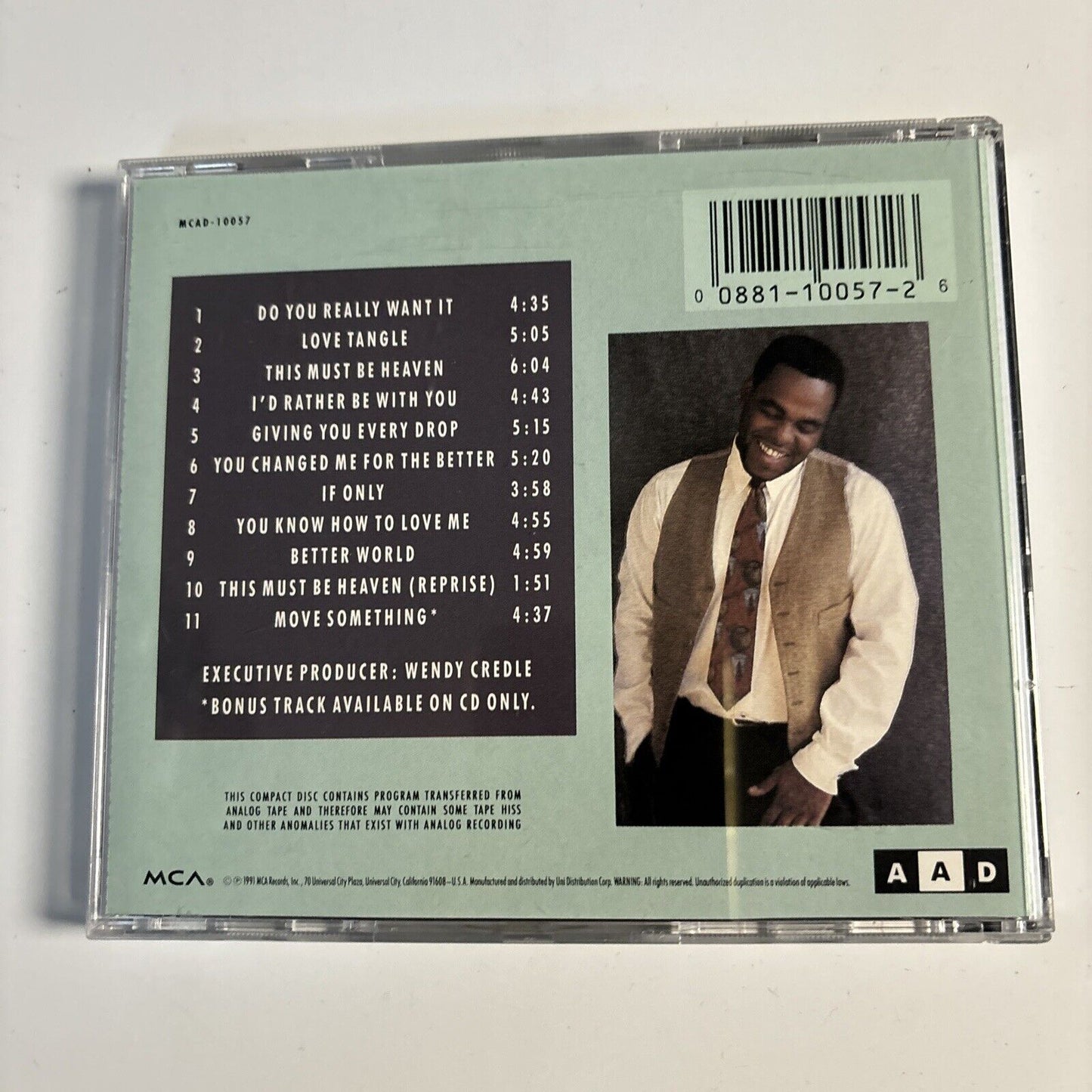 Omar Chandler - Omar Chandler (CD, 1991) MCA Records MCAD 10057 Soul Funk