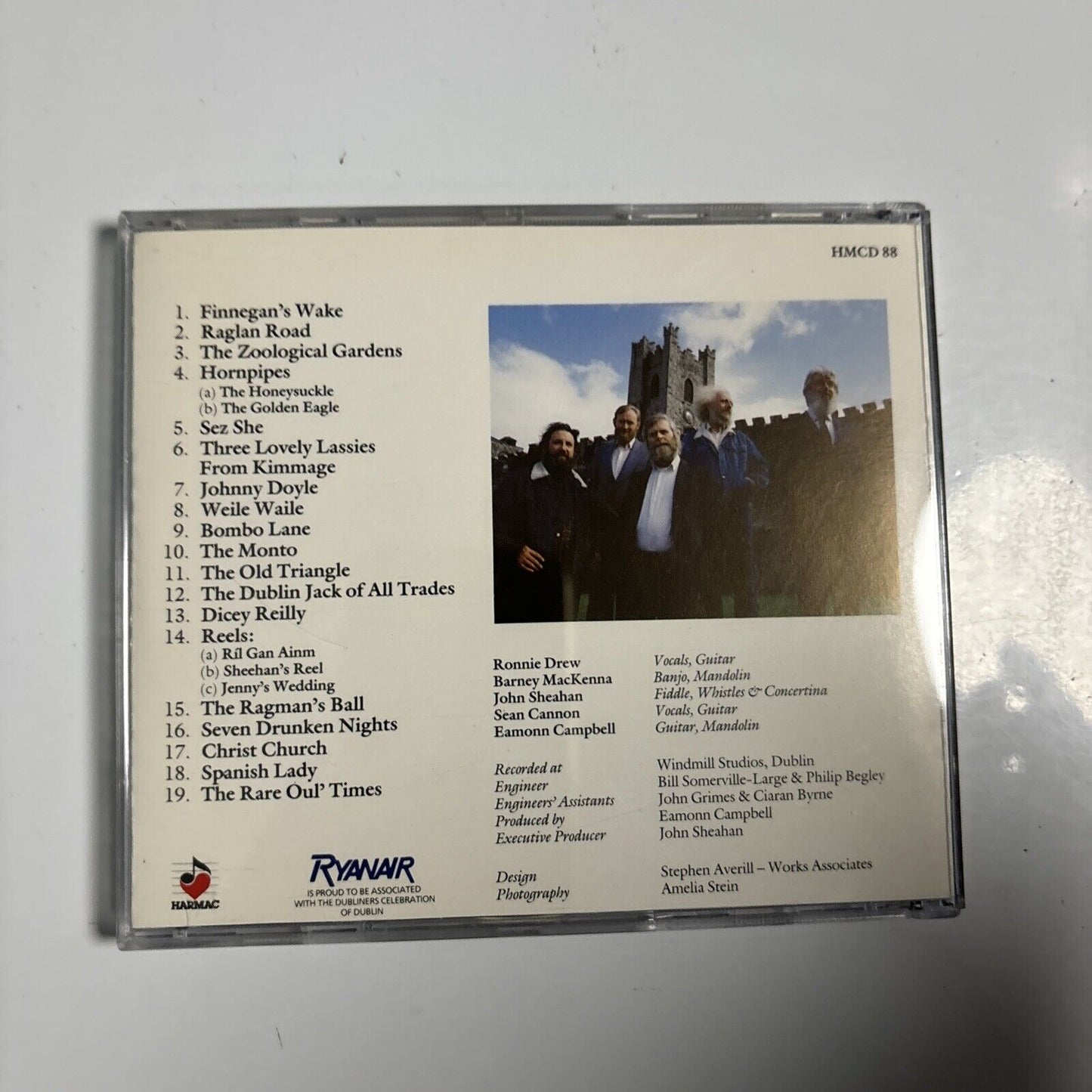 The Dubliners - The Dubliner's Dublin (CD, 1988) Ireland hmcd-88