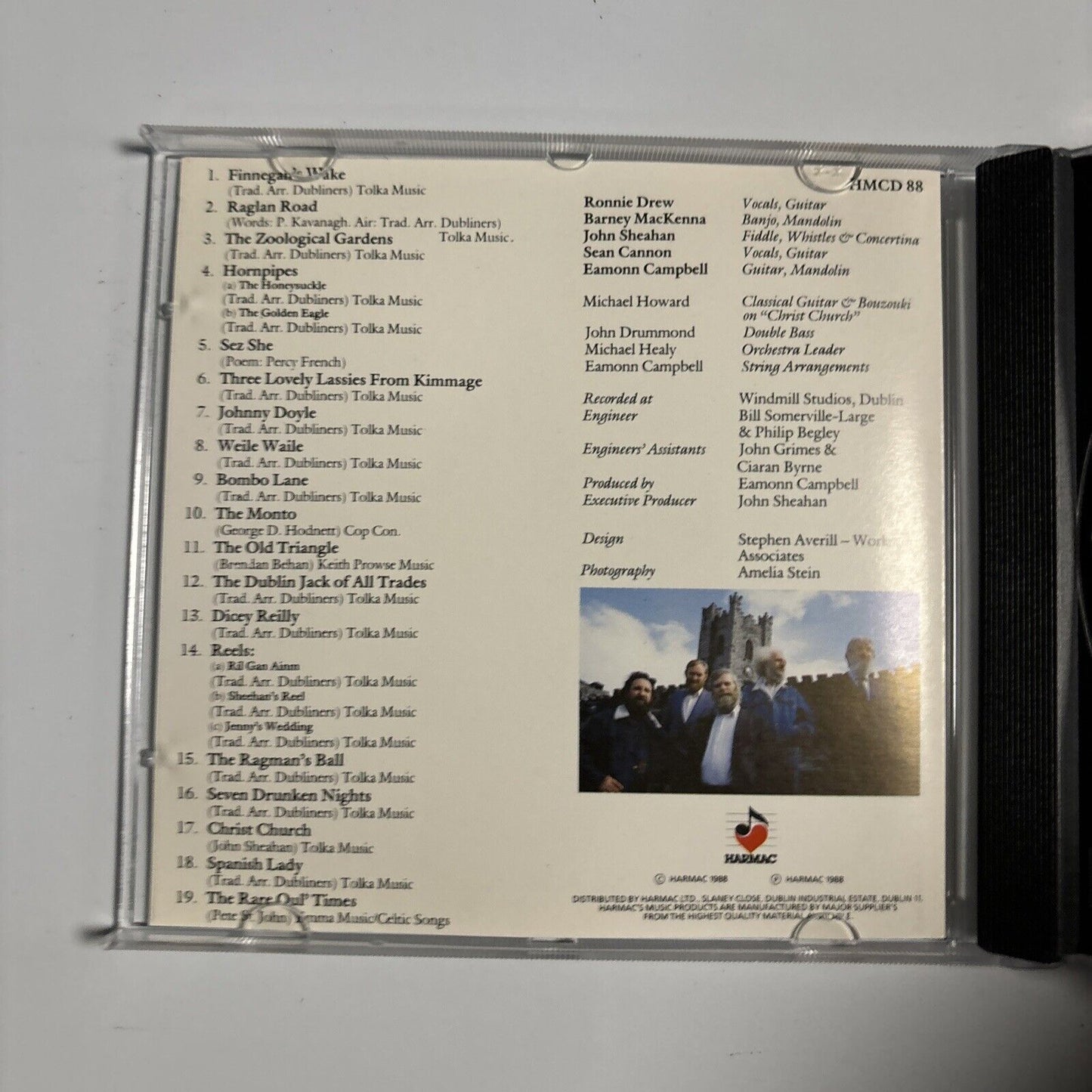 The Dubliners - The Dubliner's Dublin (CD, 1988) Ireland hmcd-88