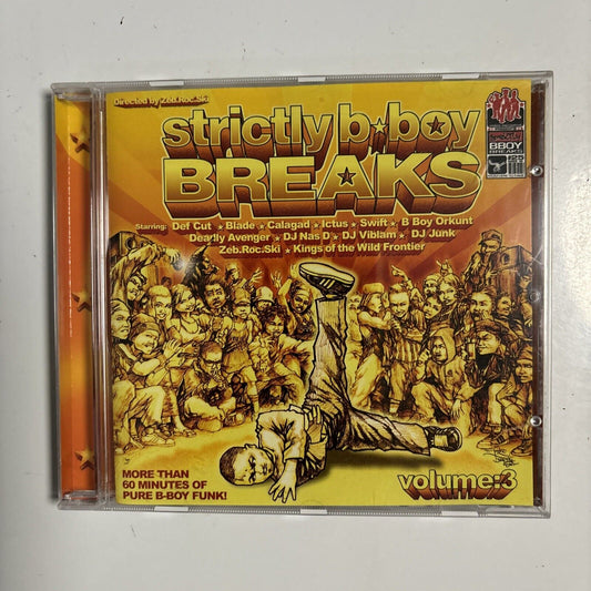 Various - Strictly B-Boy Breaks Volume 3 (CD, 2006) Germany MZEE 108
