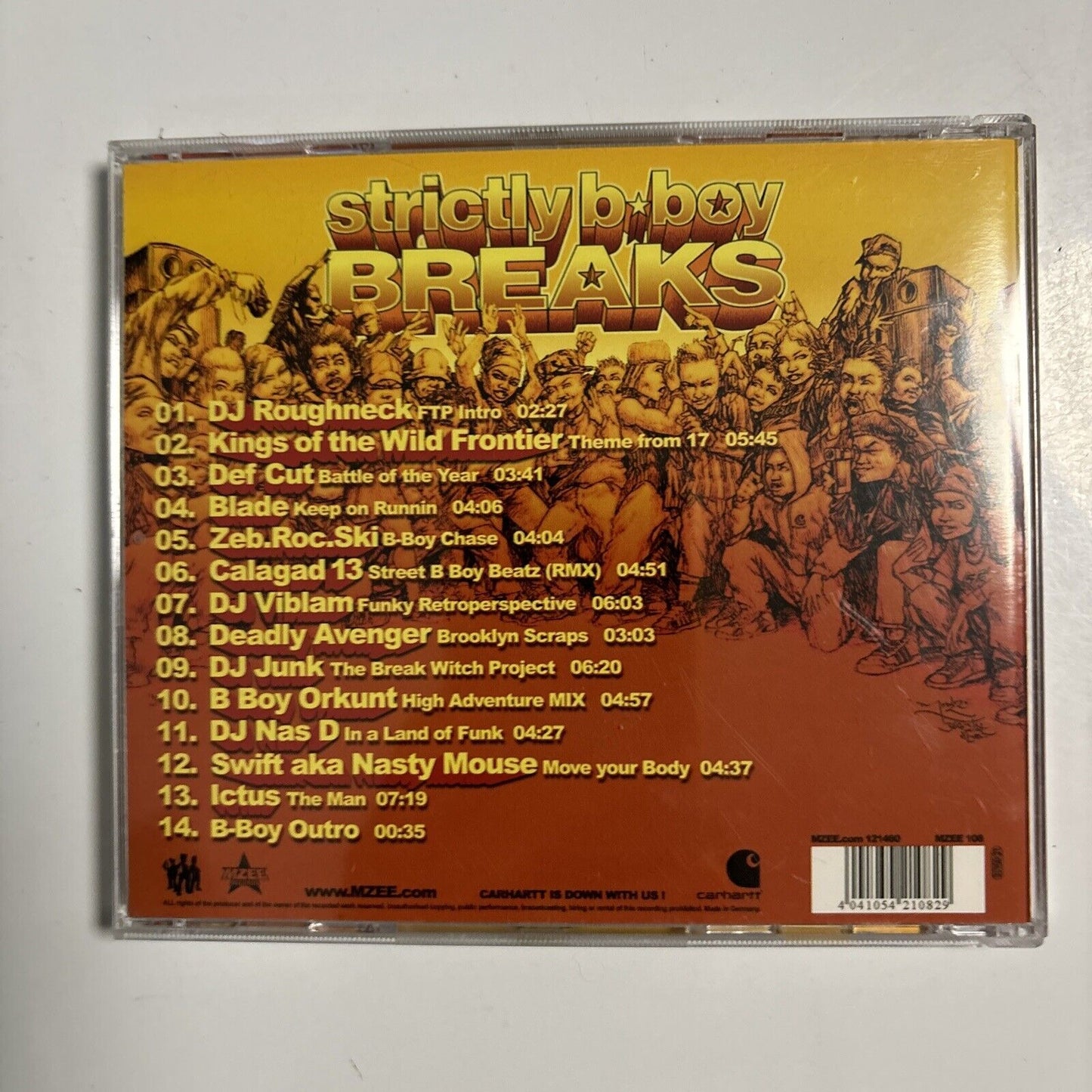 Various - Strictly B-Boy Breaks Volume 3 (CD, 2006) Germany MZEE 108