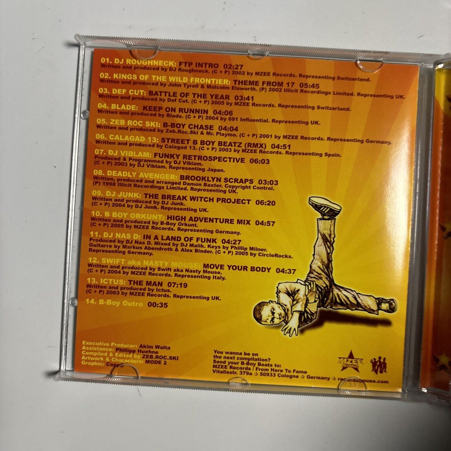 Various - Strictly B-Boy Breaks Volume 3 (CD, 2006) Germany MZEE 108