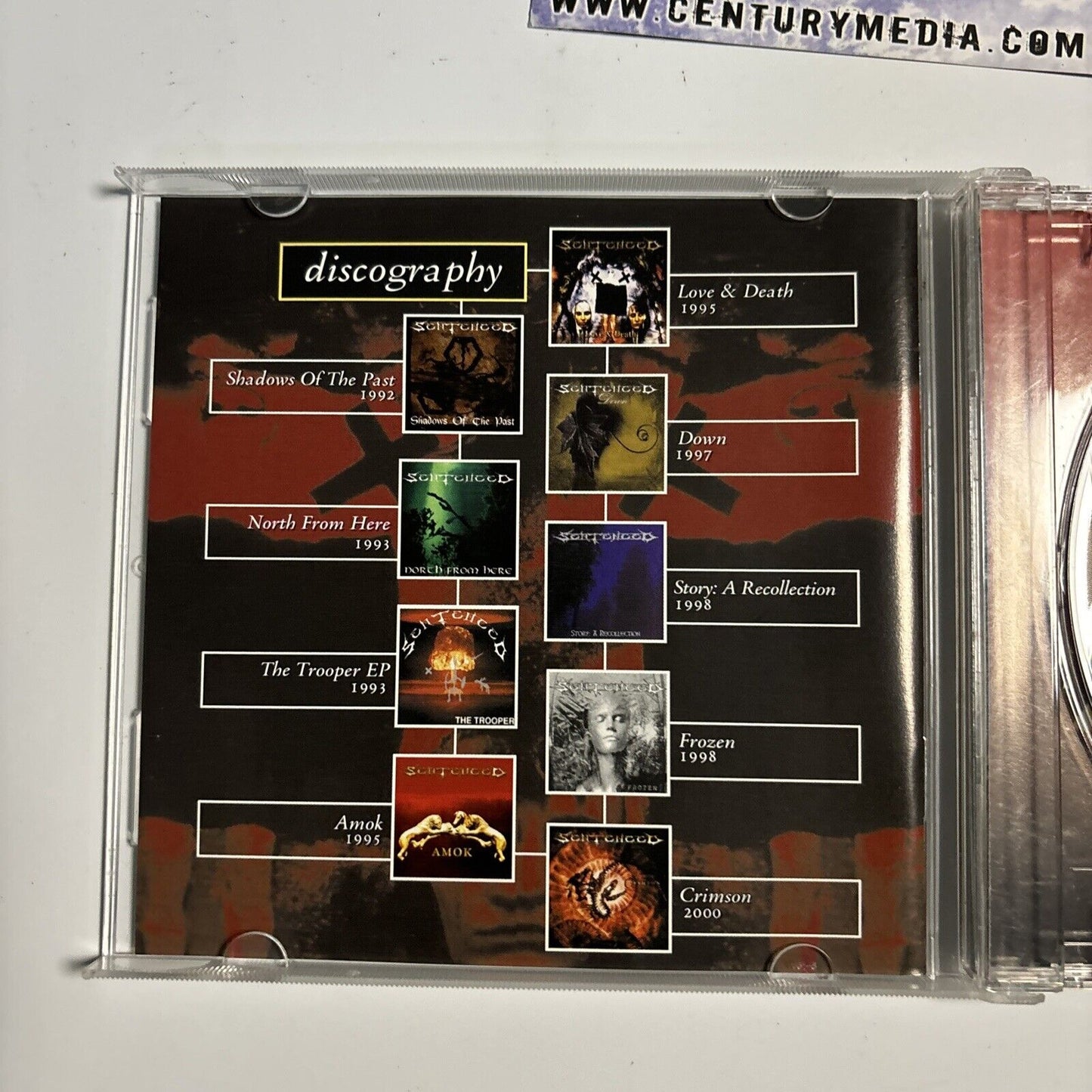 Sentenced - Amok + Love & Death (CD, 2001) Finland 7776-02-01