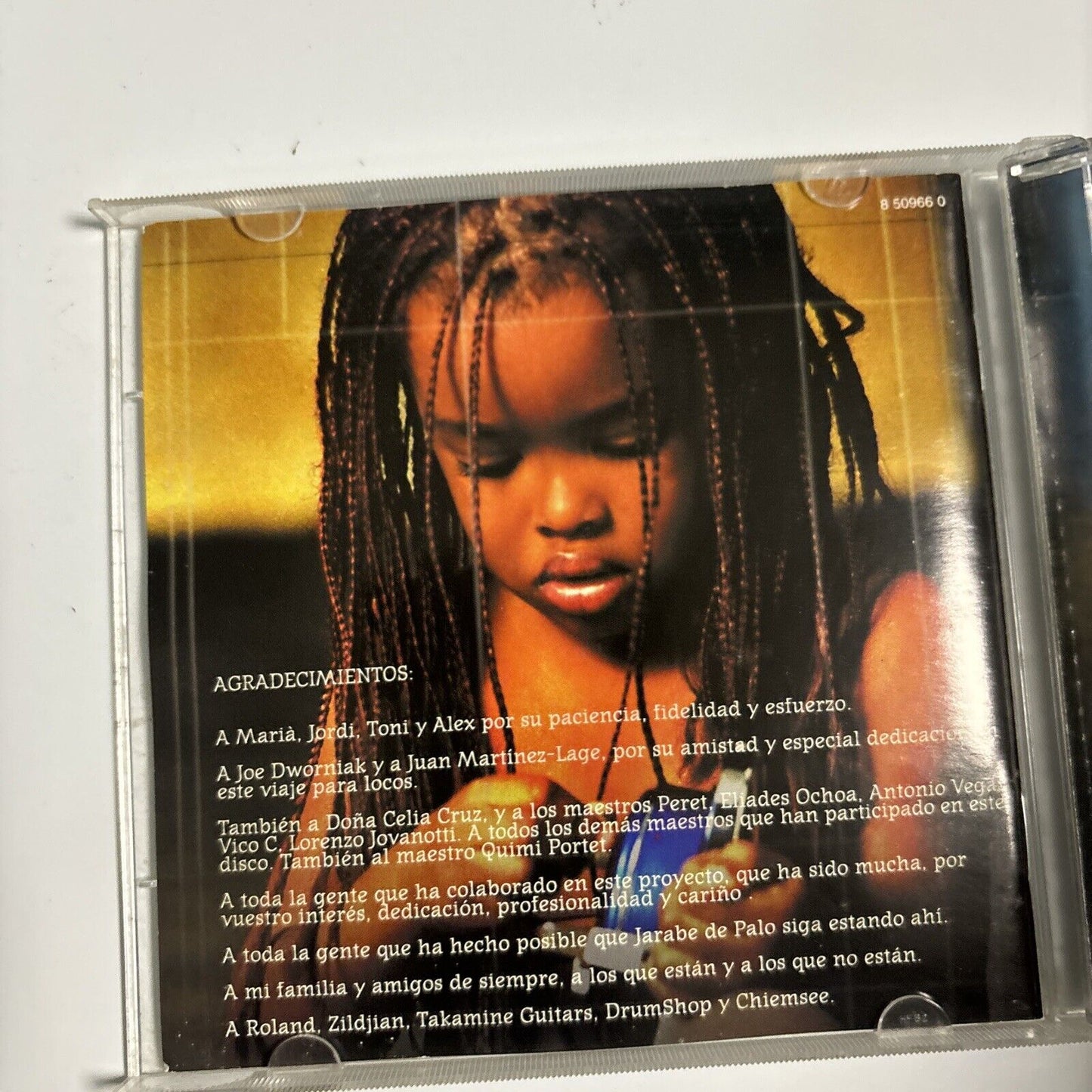 Jarabe De Palo - De Vuelta Y Vuelta (CD, 2001) Italy MZEE 054
