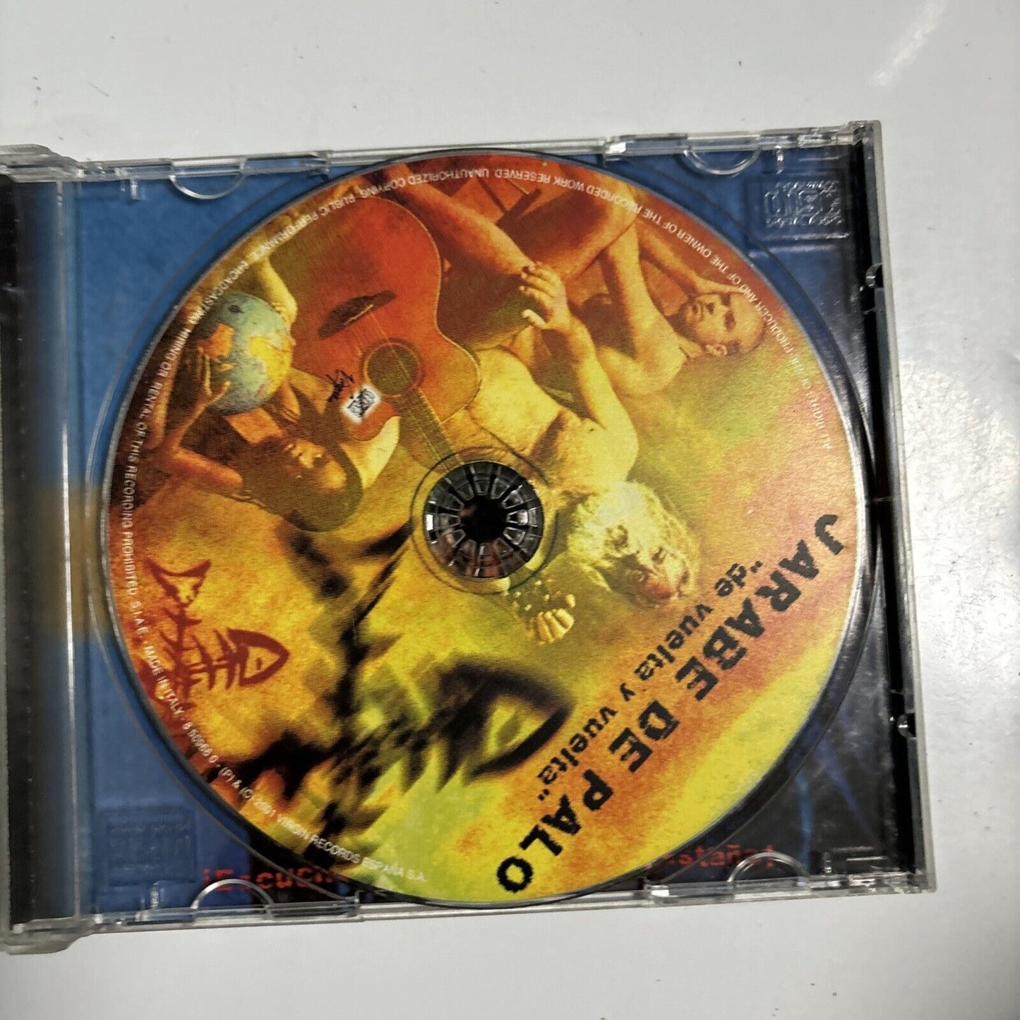 Jarabe De Palo - De Vuelta Y Vuelta (CD, 2001) Italy MZEE 054