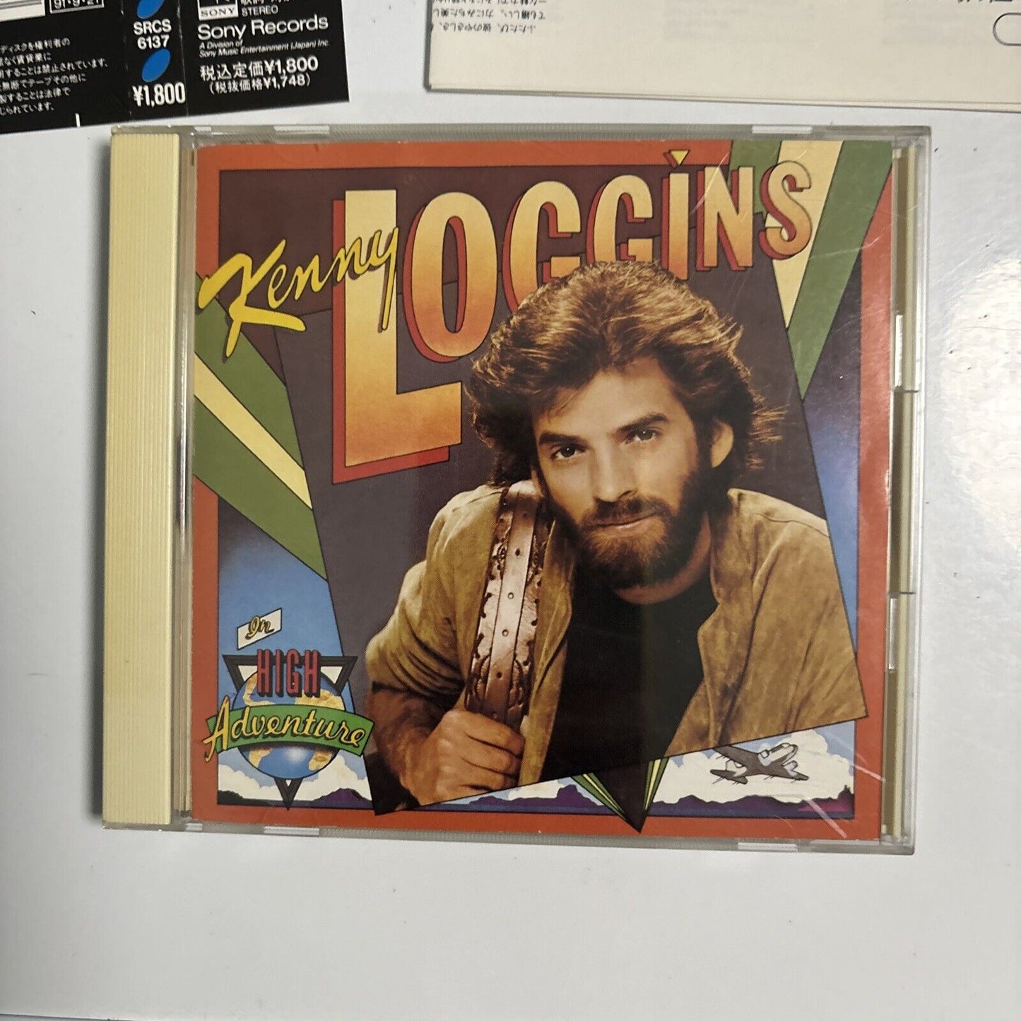 Kenny Loggins - High Adventure (CD, 1991) Japan SRCs-6137 Obi