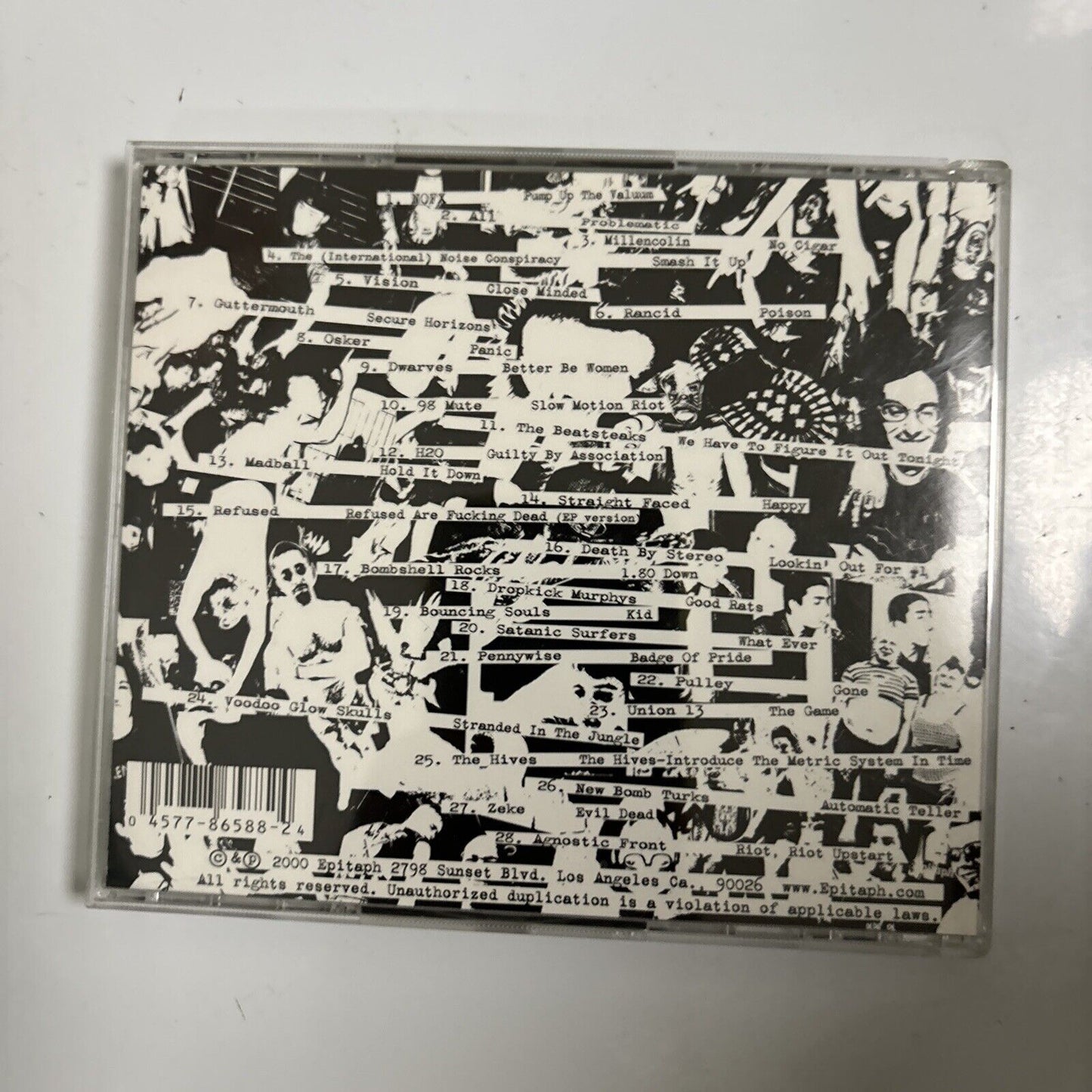 Various Artists - Punk O Rama #5 (CD, 2000) Roc 86588-2