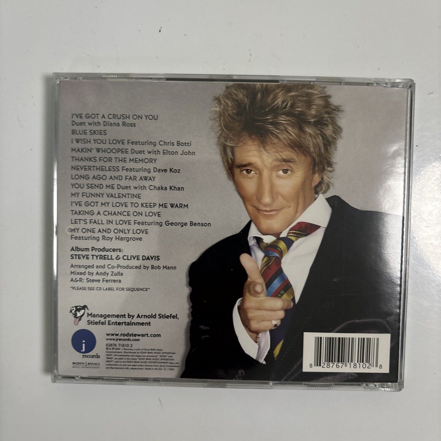Rod Stewart - Thanks For The Memory... The Great American Songbook 4(CD, 2005)