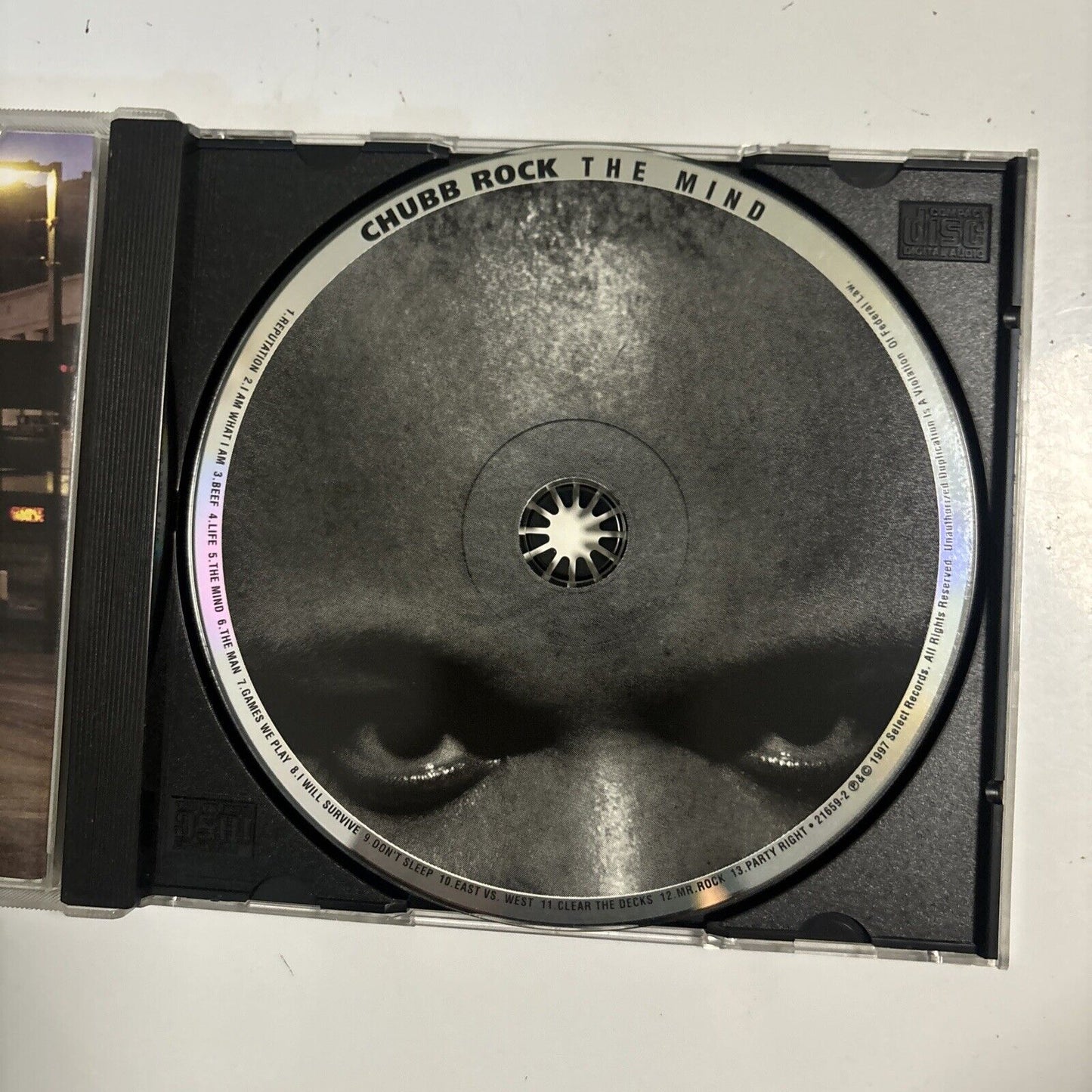 Chubb Rock - The Mind (CD, 1997) Hip Hop - Select Records 21659-2