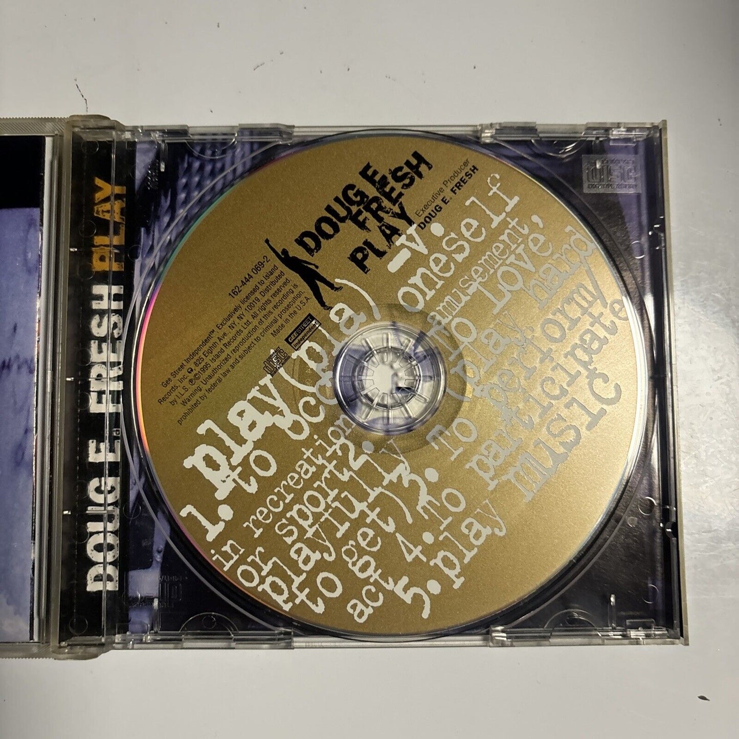 Doug E. Fresh - Play (CD, 1995) Gee Street Hip Hop