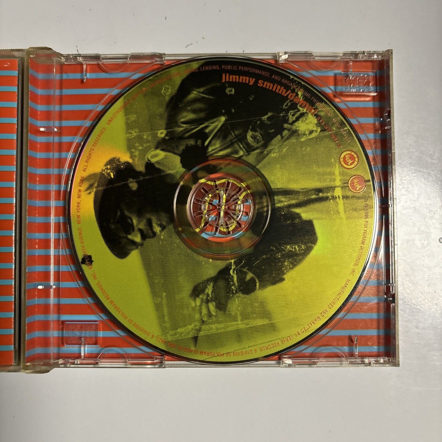 Jimmy Smith - Damn! (CD, 1995) Jazz Funk Soul Verve Records