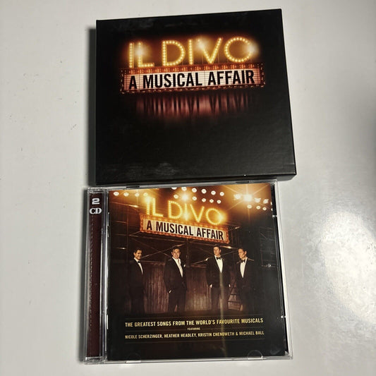 Il Divo - A Musical Affair (CD + DVD, 2014) Syco Music
