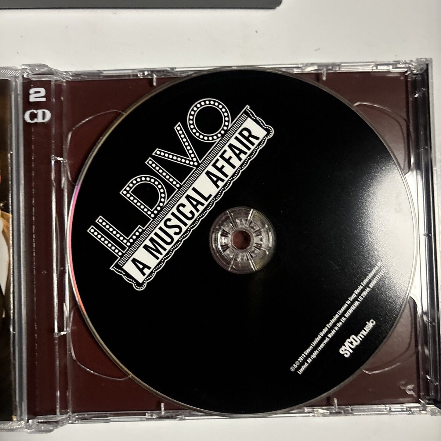Il Divo - A Musical Affair (CD + DVD, 2014) Syco Music