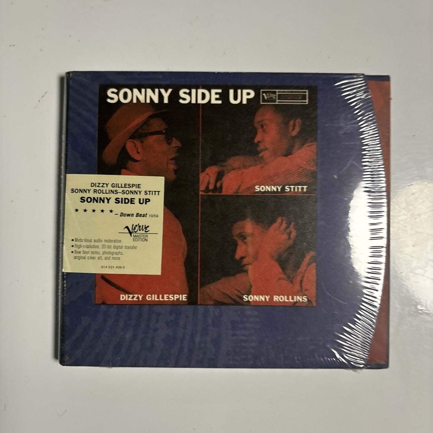 Dizzy Gillespie, Sonny Stitt, Sonny Rollins -  Sonny Side Up (CD, 1997) NEW