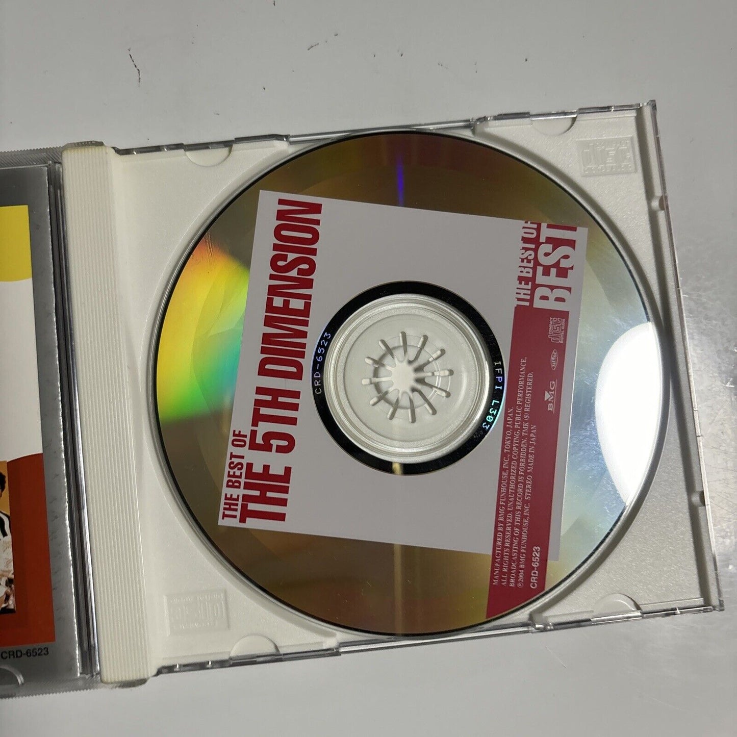 The Fifth Dimension - The Best Of The 5th Dimension (CD 1998) Japan crd-6523 Obi