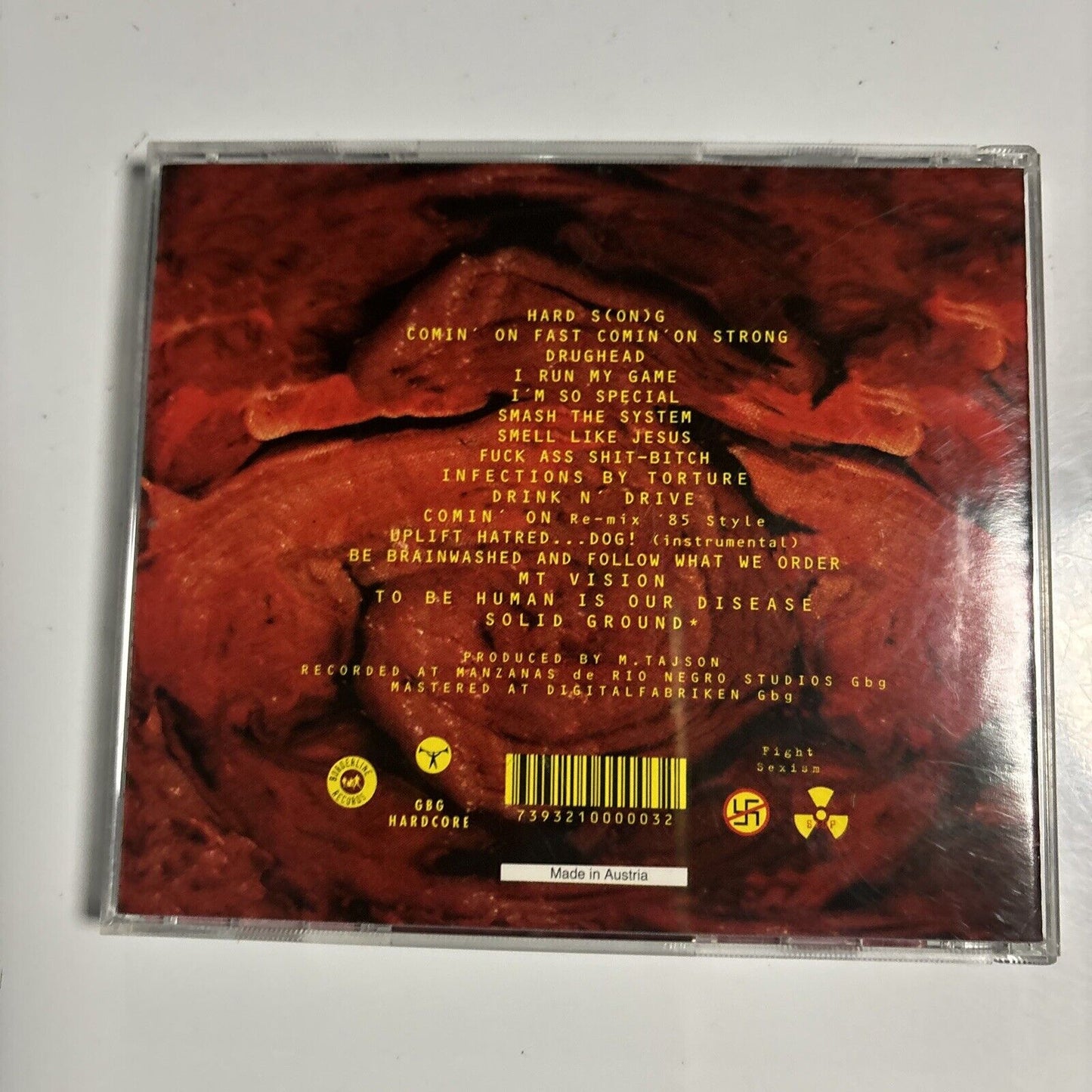 Mike Tajson - From The Throne Of The Empty Television (CD, 1995)  MTCd2