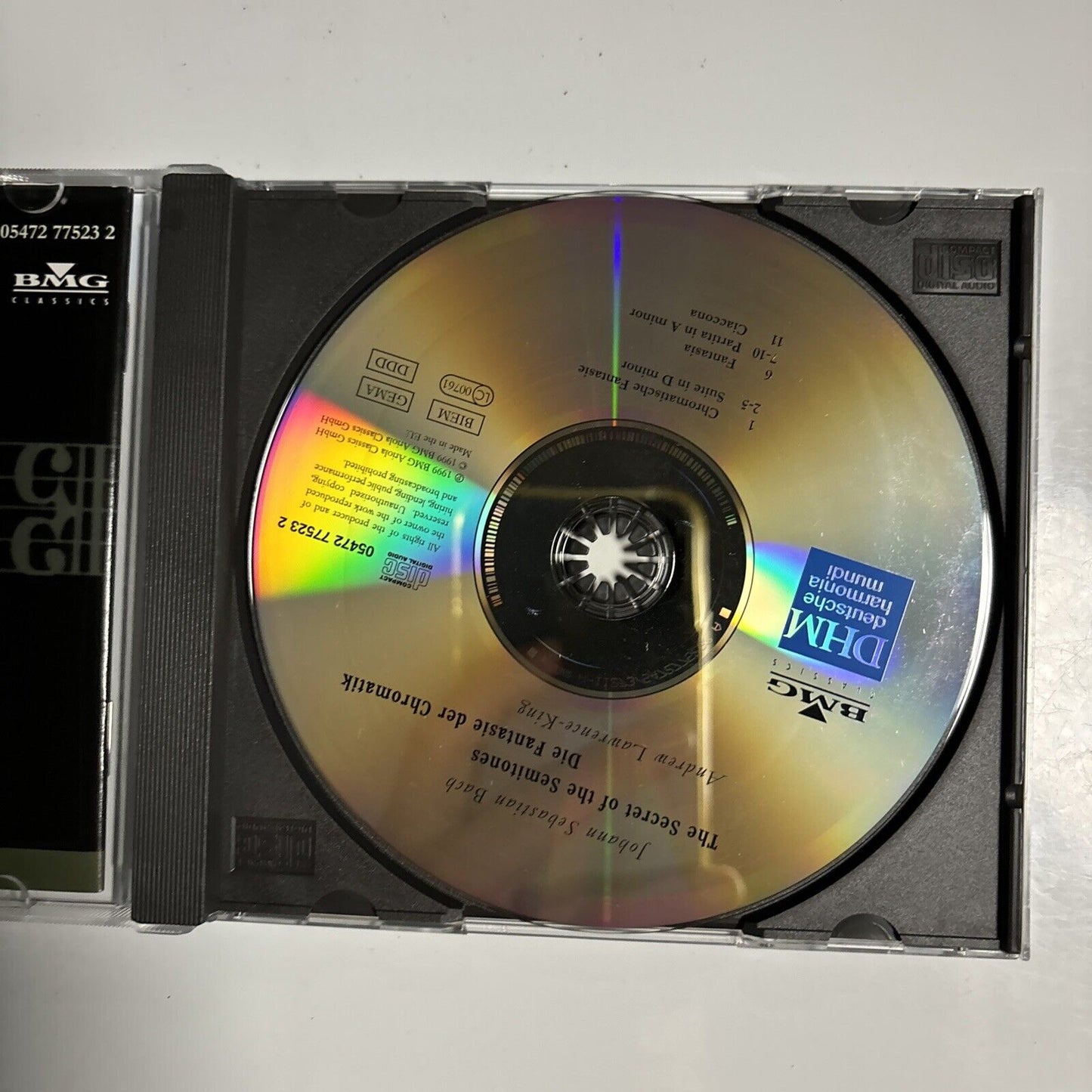 Johann Sebastian Bach, Andrew Lawrence-King The Secret Of The Semitones (CD 1999