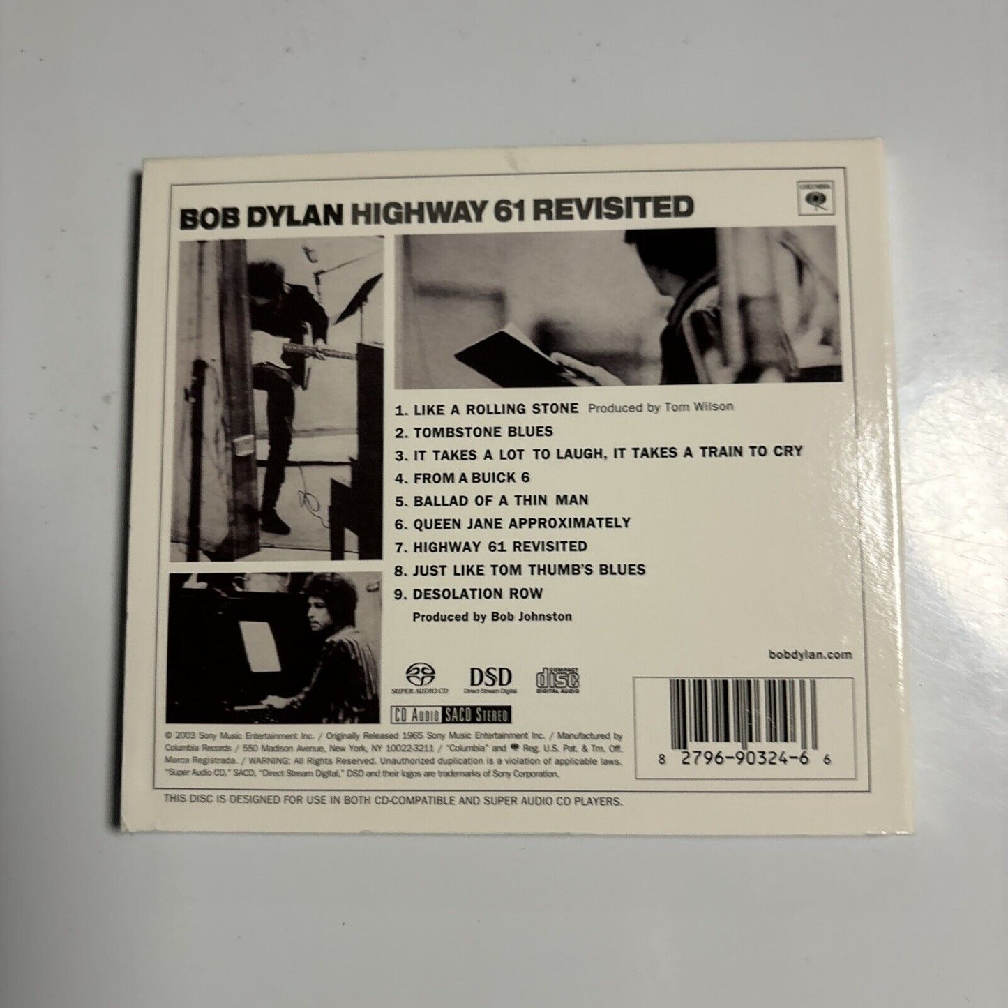 Bob Dylan - Highway 61 Revisited (CD, SACD, 2003) Columbia CH 90324
