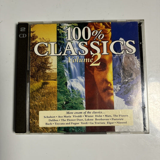 Various - 100% Classics Volume 2 (CD, 1995) Telstar TCD 2800