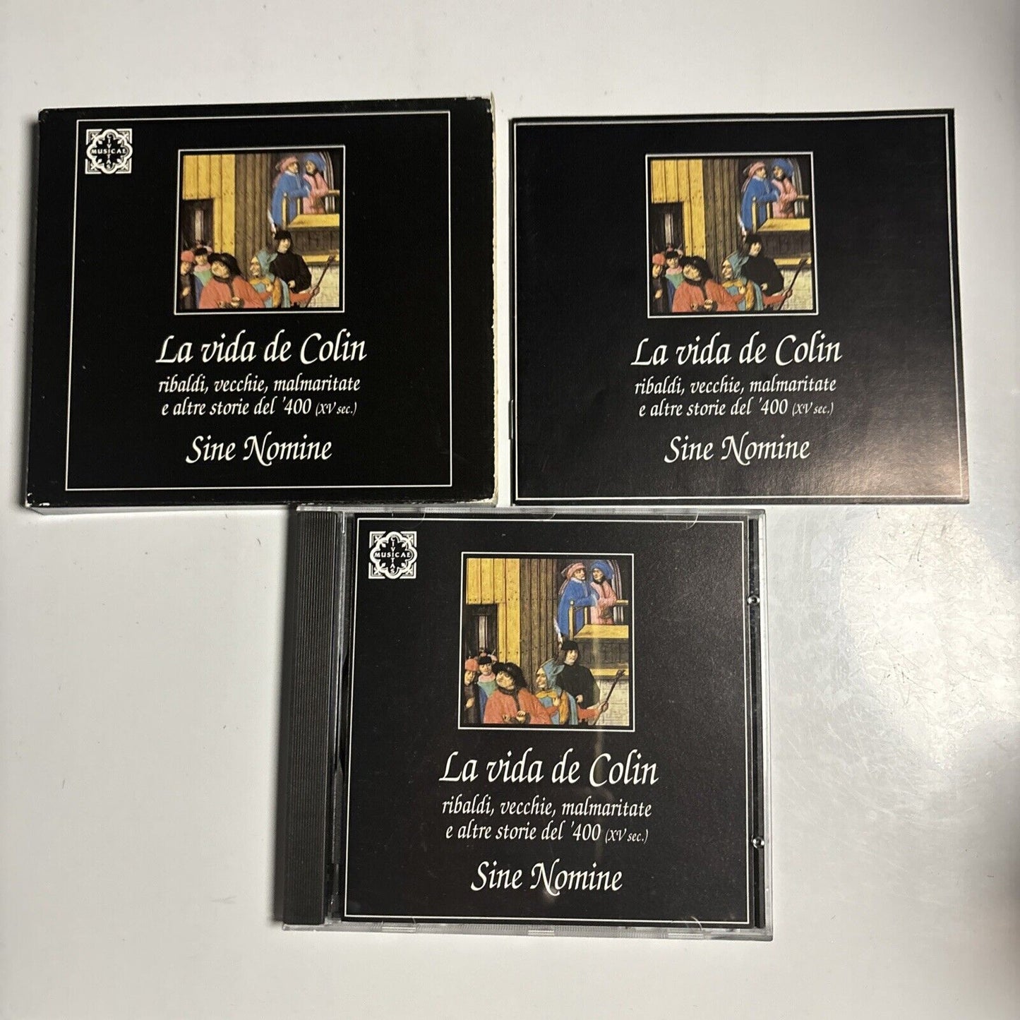 Sine Nomine - La Vida De Colin (Ribaldi, Vecchie, Malmaritate E Altre (CD, 1992)