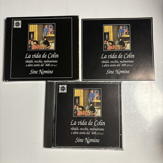 Sine Nomine - La Vida De Colin (Ribaldi, Vecchie, Malmaritate E Altre (CD, 1992)