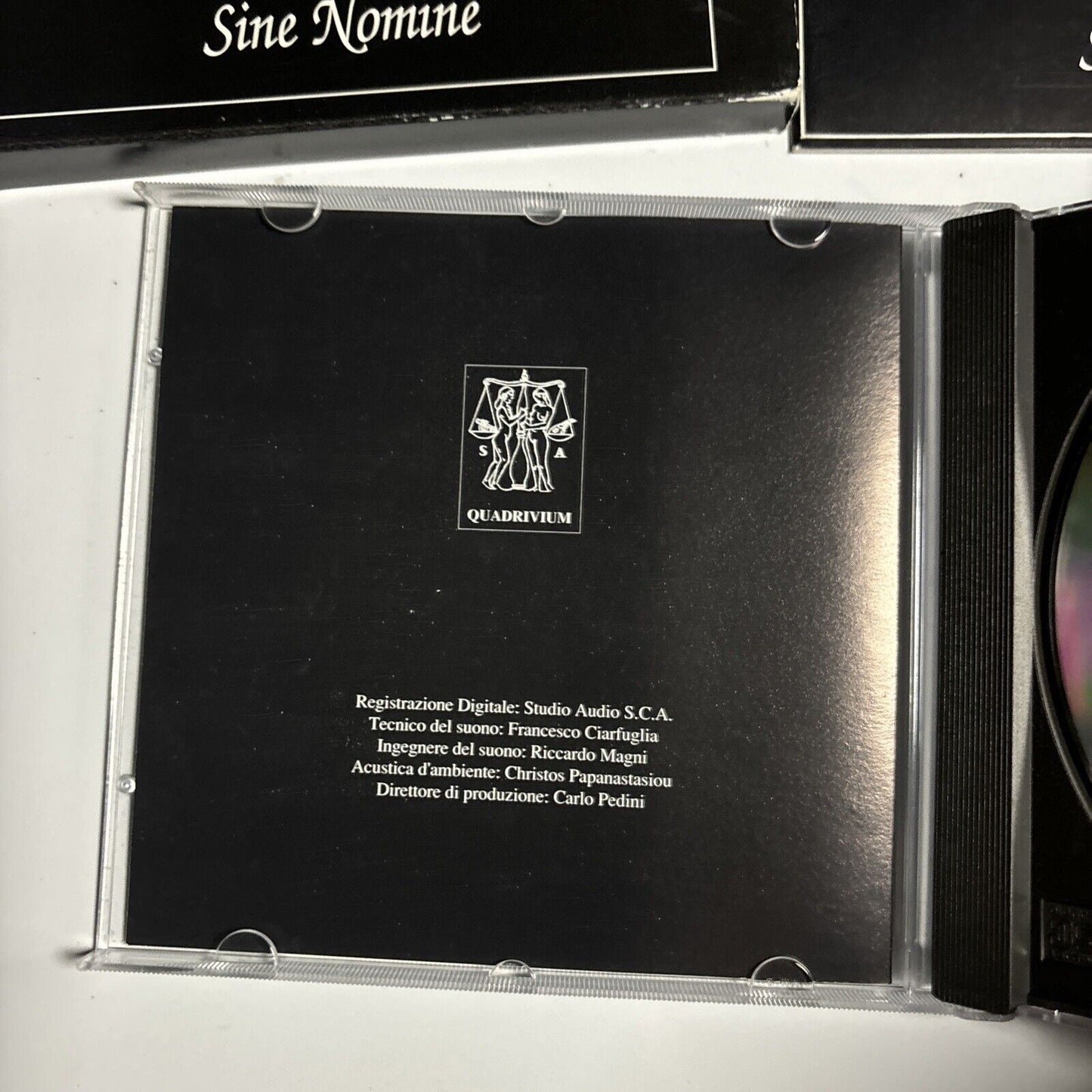 Sine Nomine - La Vida De Colin (Ribaldi, Vecchie, Malmaritate E Altre (CD, 1992)