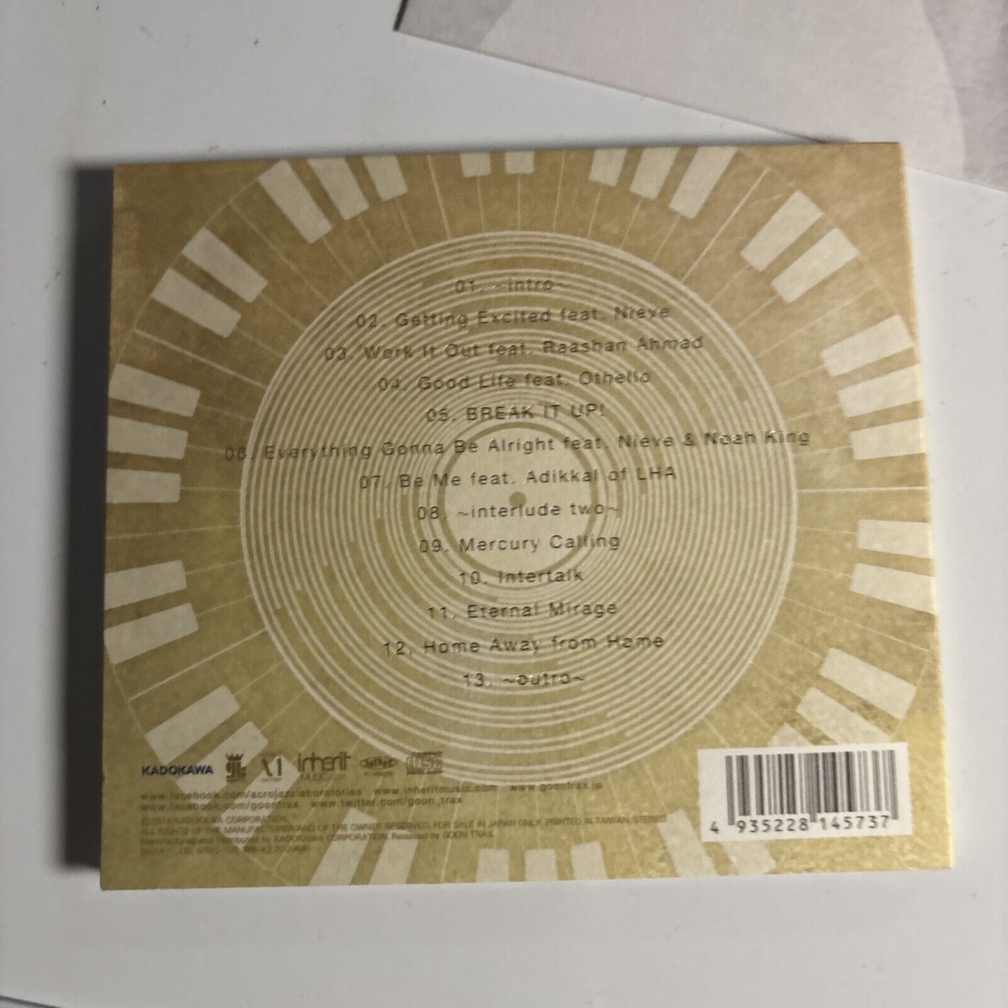 acro jazz laboratories - acro jazz two (CD, 2014) Japan qtxc-102