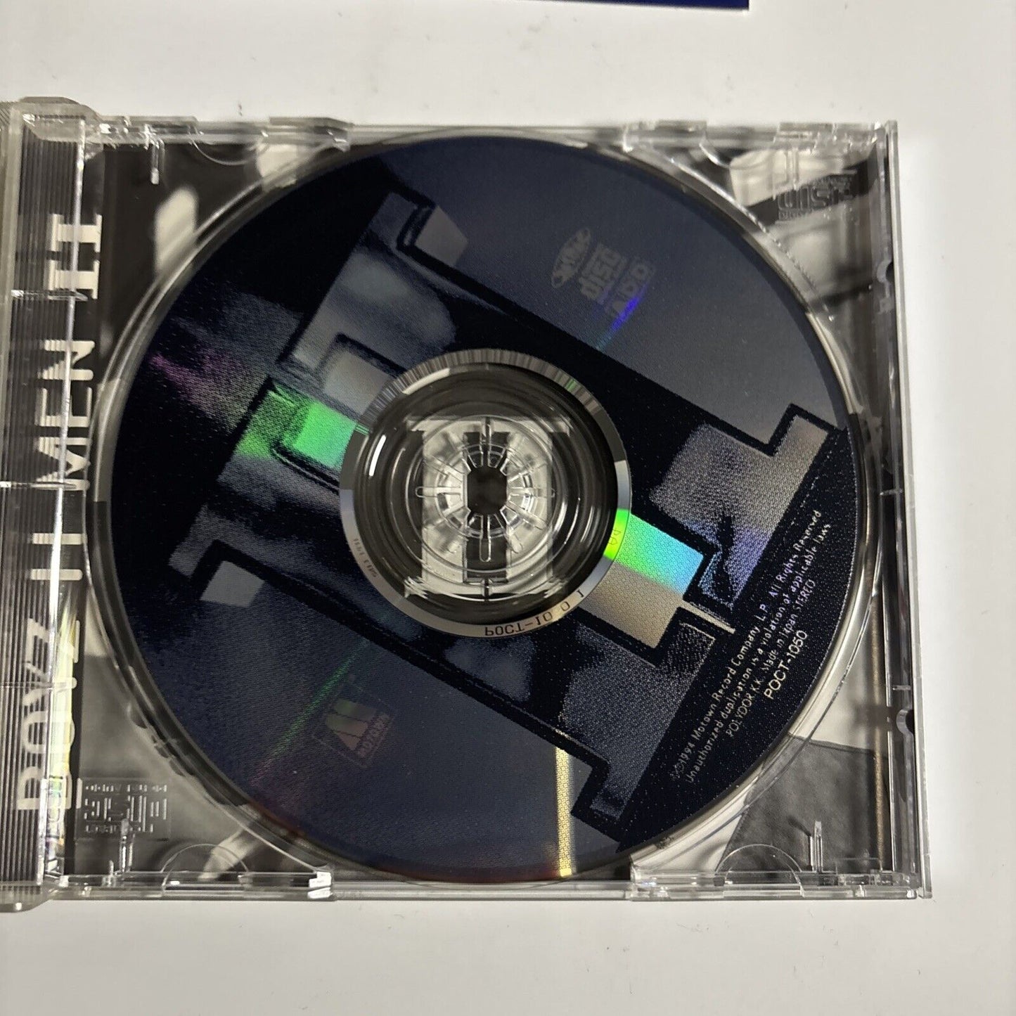 Boyz II Men – II (CD, 1994) Japan poct-1050 sticker