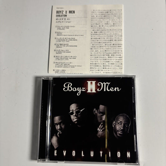 Boyz II Men – Evolution (CD, 1997) Japan poct-9015