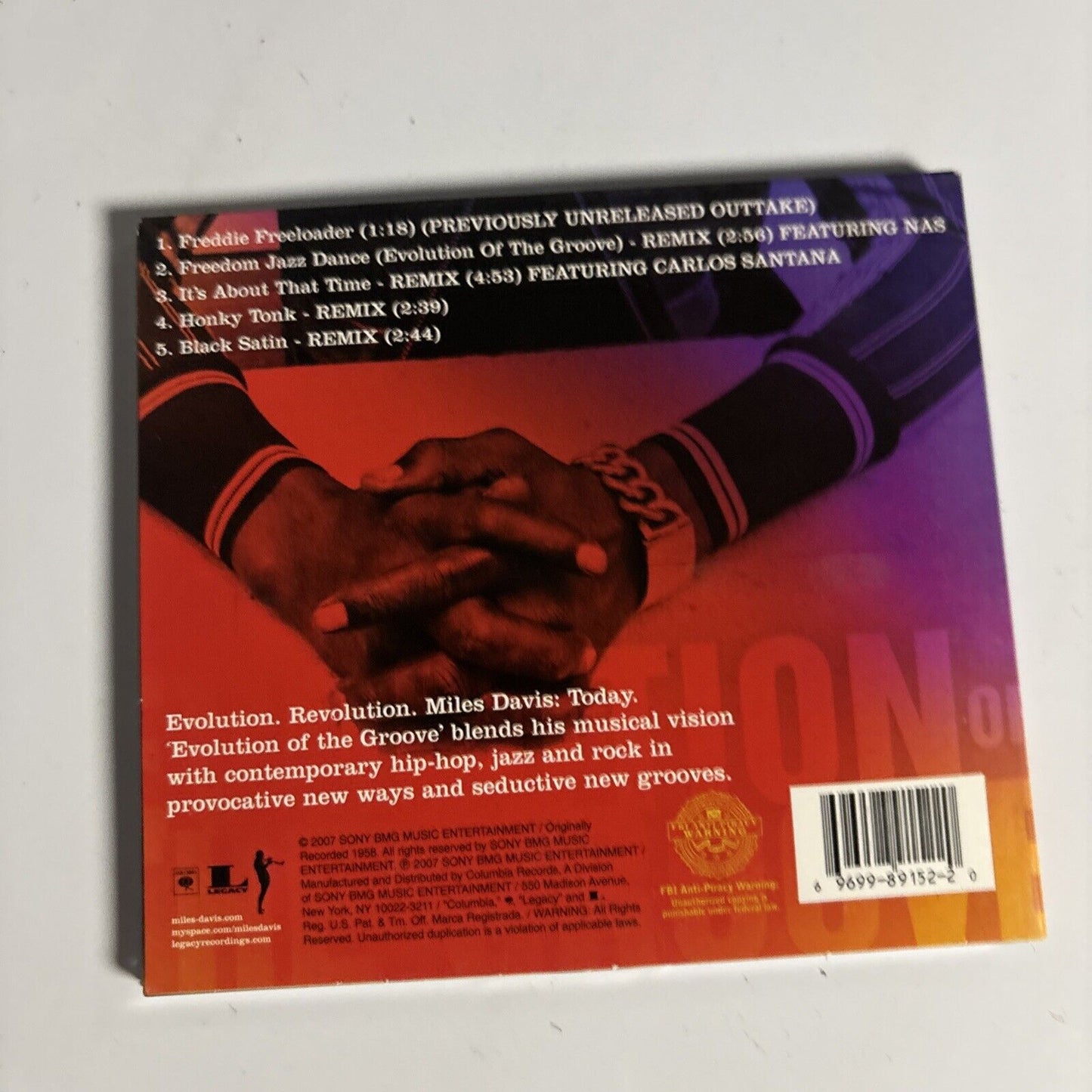 Miles Davis – Evolution Of The Groove (CD, 2007)   Digipak