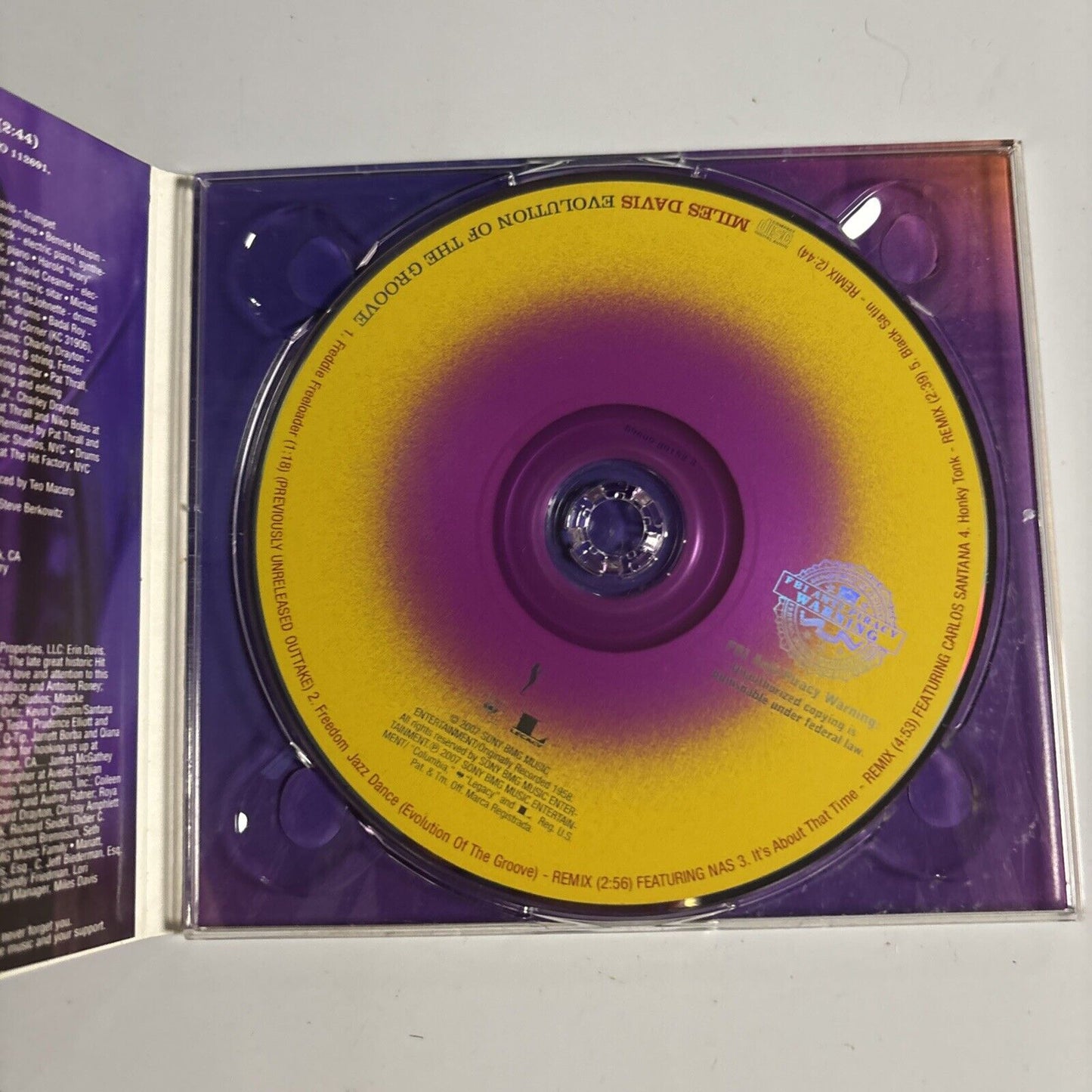 Miles Davis – Evolution Of The Groove (CD, 2007)   Digipak