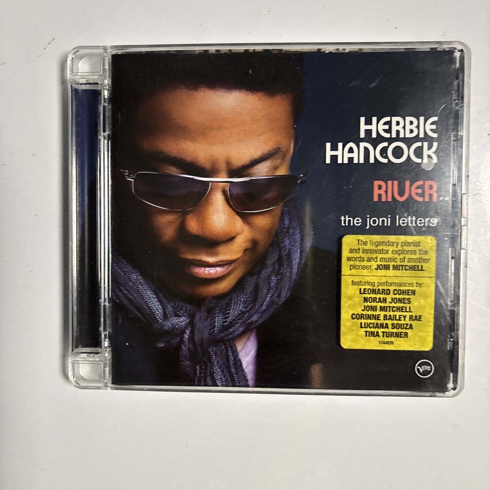 Herbie Hancock – River: The Joni Letters (2007, Super Jewel Case, CD ...