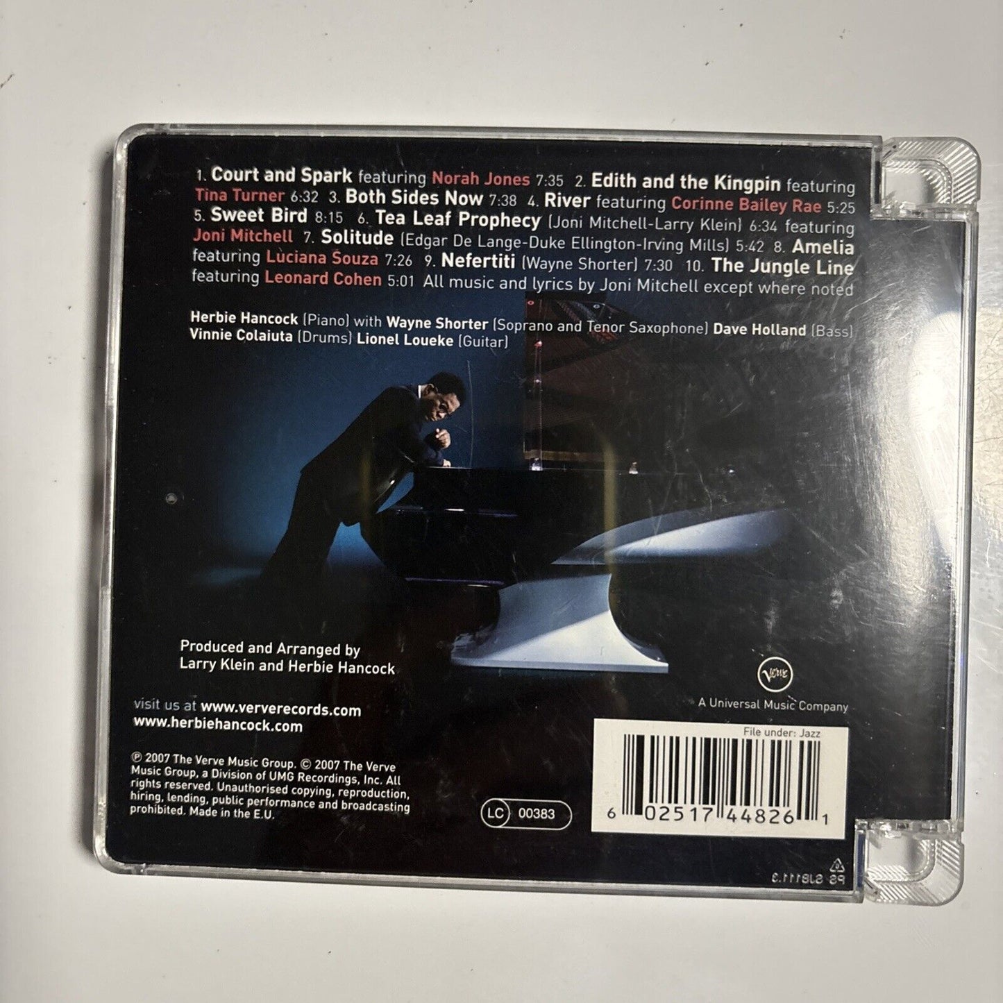 Herbie Hancock – River: The Joni Letters (2007, Super Jewel Case, CD)